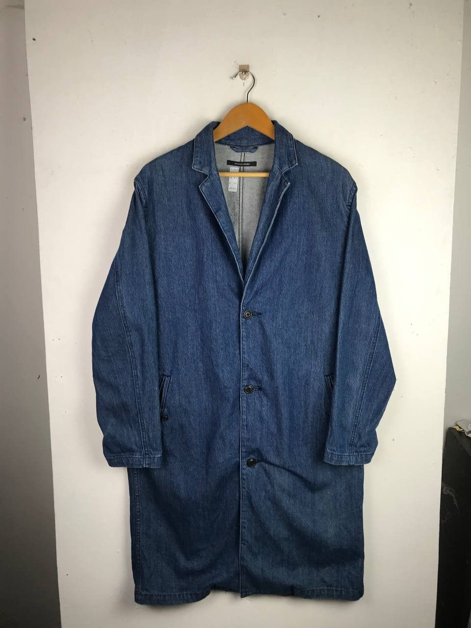 Japanese Brand × Vintage Vintage Rare Long Jacket Rare Design Size US L / EU 52-54 / 3 - 1 Thumbnail