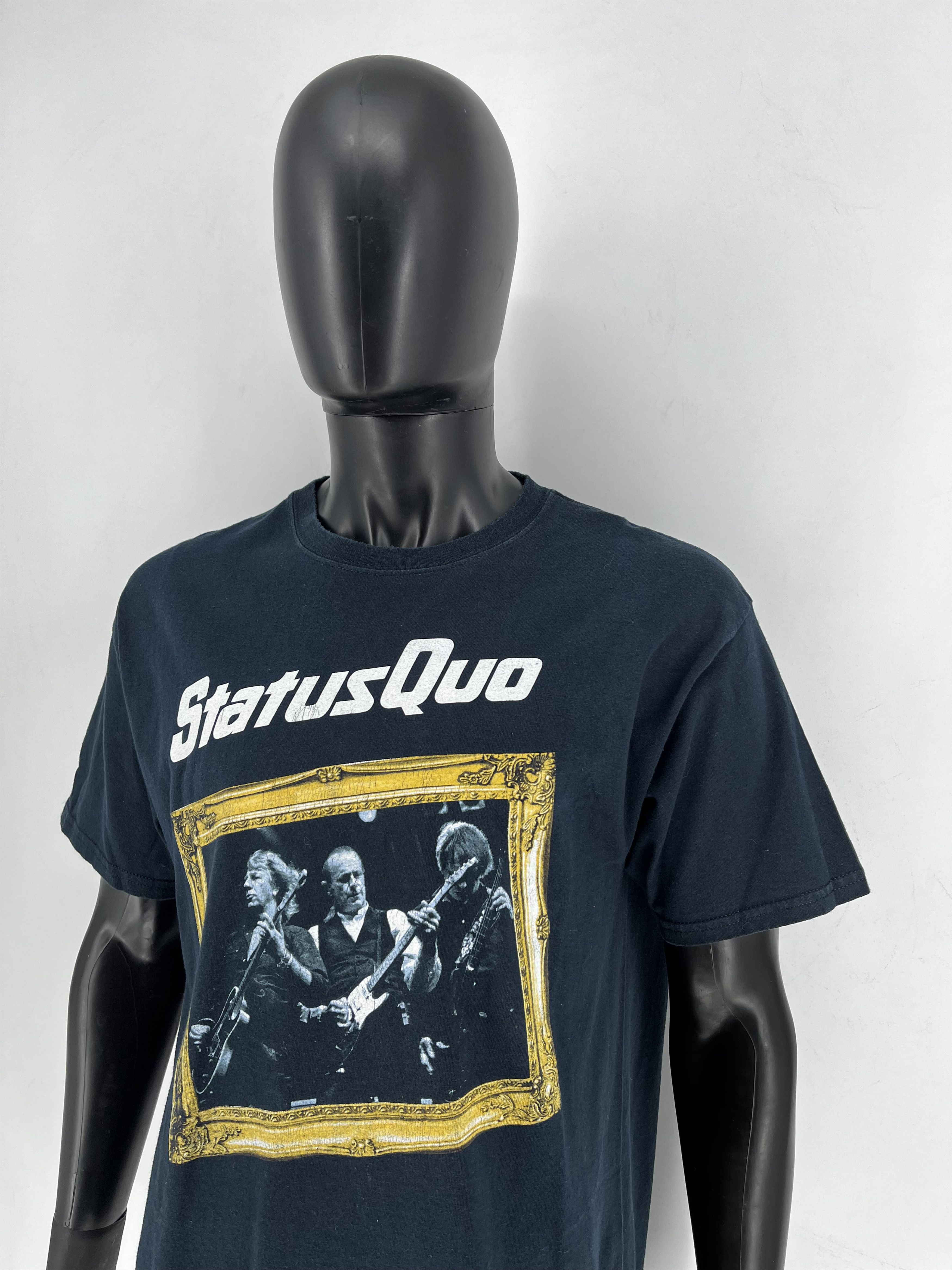 Band Tees Status Quo 2008 Vintage Tour Rock Band Tee Size L Size US L / EU 52-54 / 3 - 5 Thumbnail