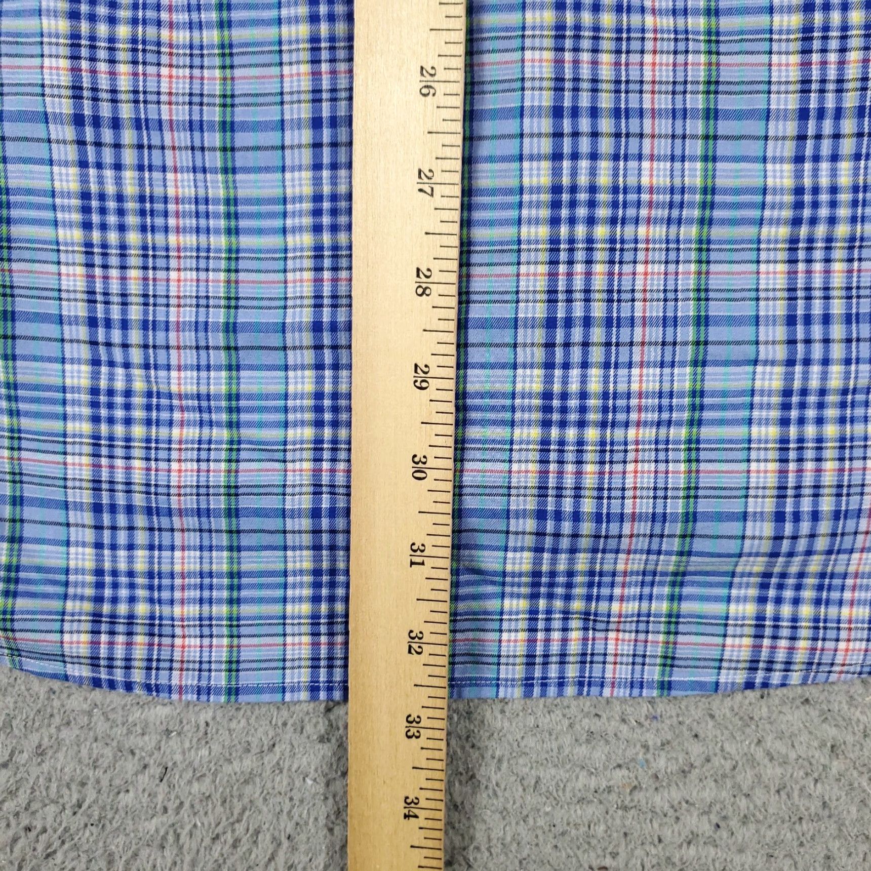 Ralph Lauren Ralph Lauren Shirt Mens XL Blue Plaid Pony Button-Up Long Sleeve Size US XL / EU 56 / 4 - 4 Thumbnail
