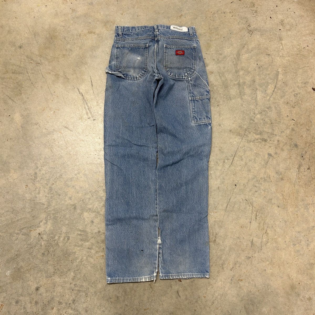 Carhartt washed distressed dickies workwear carpenter jeans Size US 30 / EU 46 - 2 Thumbnail