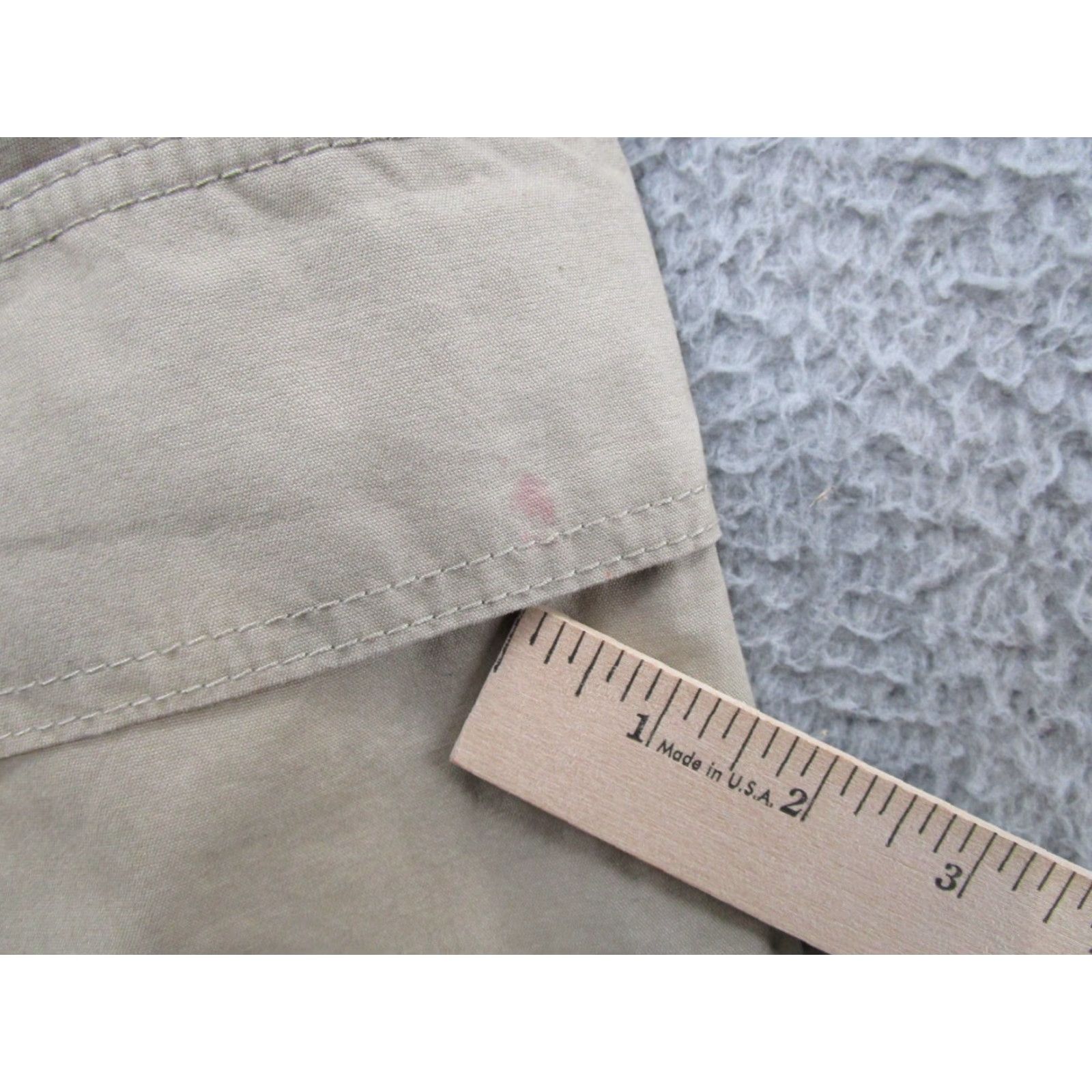 Vintage VINTAGE True Craft Cargo Pants Women 10 Beige Elastic Waist Wide-Leg 80s 90s Mens Womens Girls Size 32" / US 10 / IT 46 - 7 Thumbnail