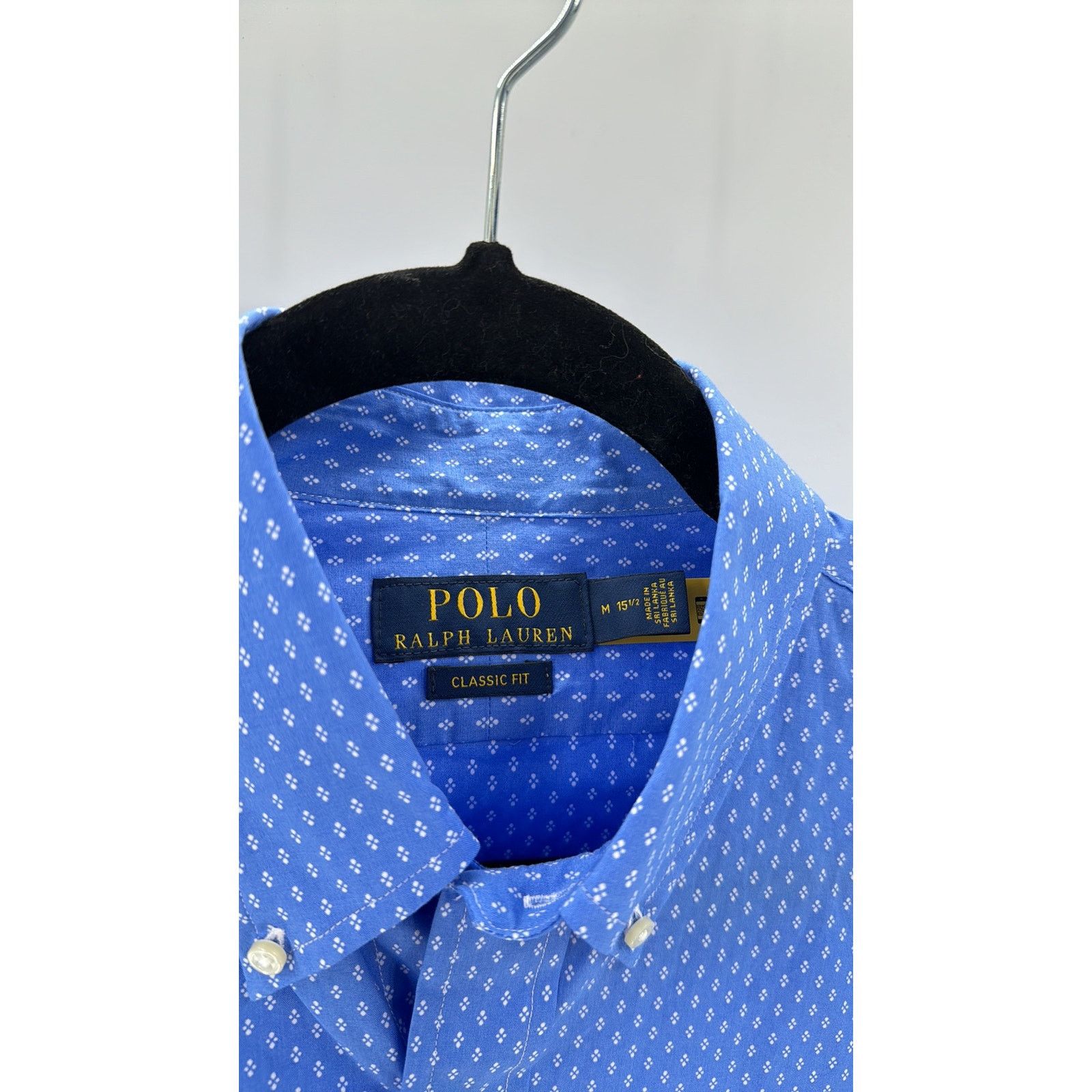 Polo Ralph Lauren Polo Ralph Lauren blue white classic fit button down preppy Size US M / EU 48-50 / 2 - 3 Thumbnail