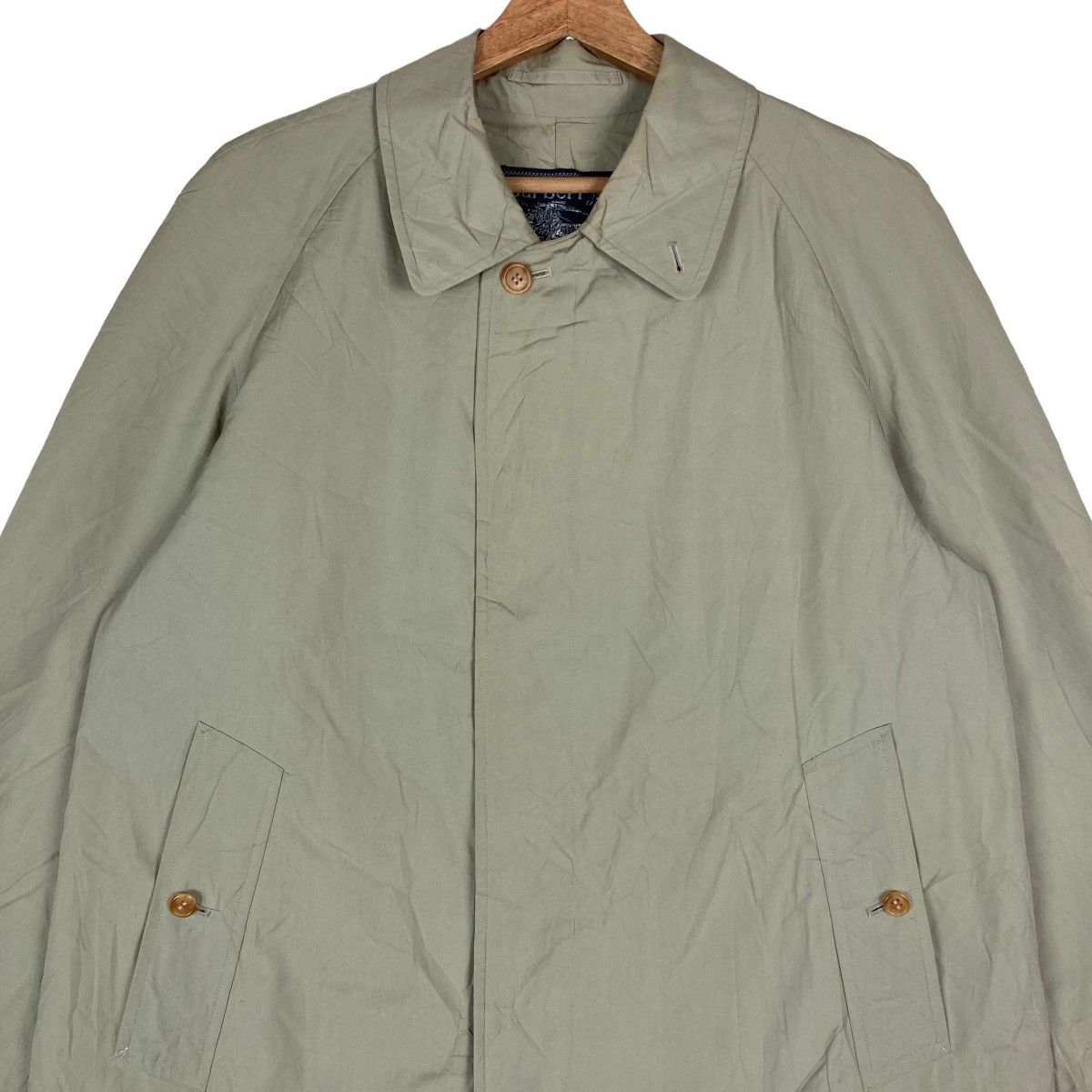Burberry Burberrys’ Hidden Flat Button Trench Coat Long Jacket Size US M / EU 48-50 / 2 - 3 Thumbnail
