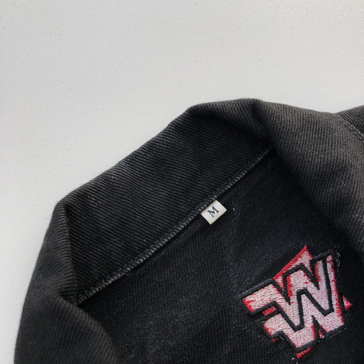 WWF WWF Raw is War 1993 War Zone Vintage Denim Washed Jacket WWE Size US M / EU 48-50 / 2 - 16 Thumbnail
