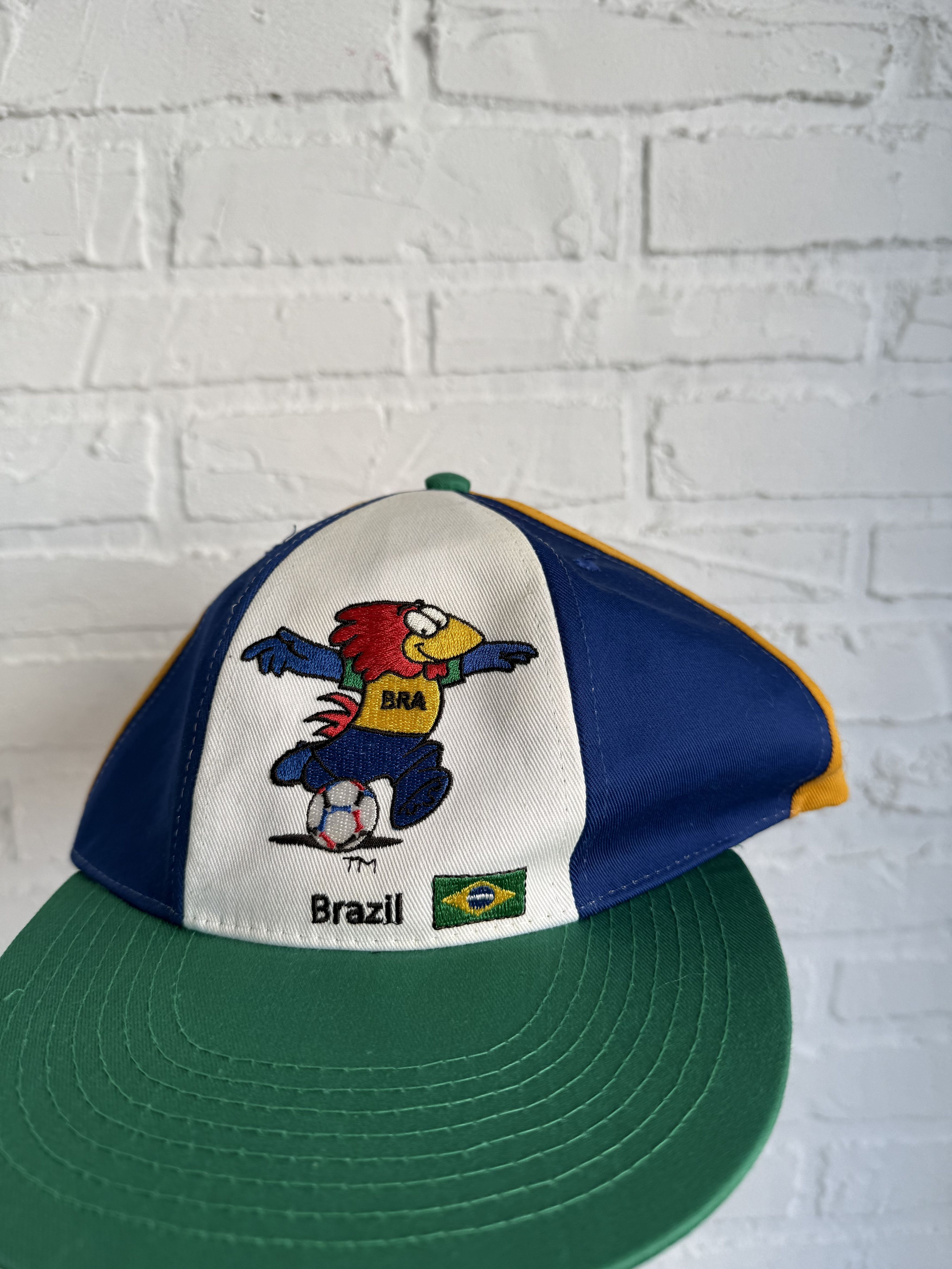 Vintage Vintage 1998 FIFA World Cup Brazil cap Size ONE SIZE - 2 Thumbnail