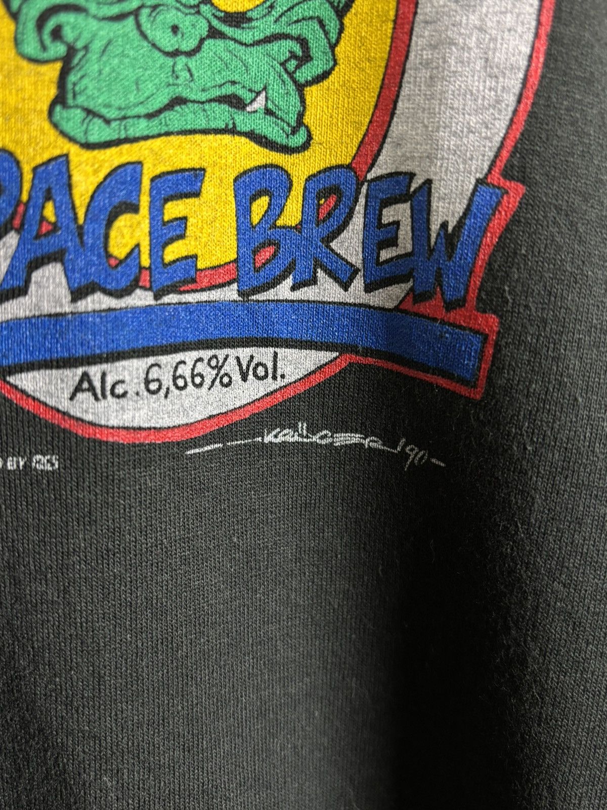 Band Tees 90s Tankard 1990 MCS Space Brew Beer Metal Long Sleeve L Size US L / EU 52-54 / 3 - 4 Thumbnail