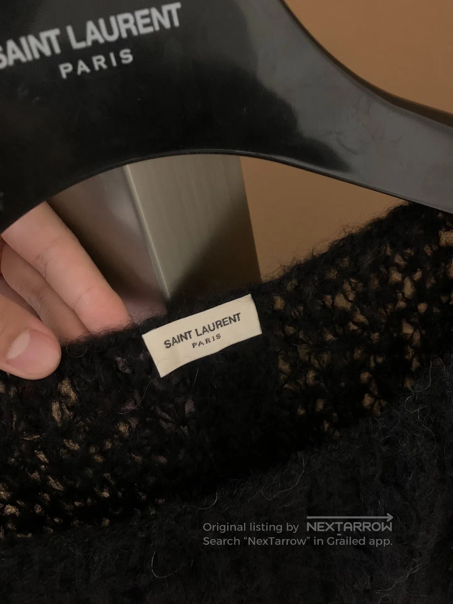 Saint Laurent Paris saint laurent 2013FW Ma Hai Mao Black and White Striped Sw Size XS / US 0-2 / IT 36-38 - 2 Thumbnail