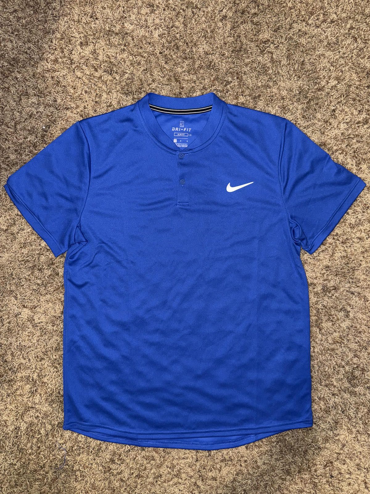 Nike NikeCourt Dri-FIT Men's Tennis Blade Polo Size US XL / EU 56 / 4 - 1 Thumbnail