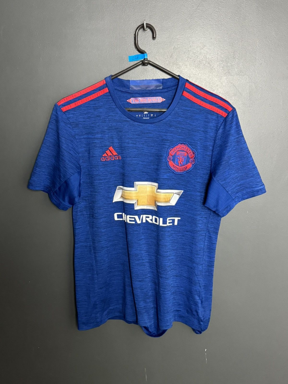 Adidas Manchester United 16/17 Away Football Jersey T-Shirt Size US S / EU 44-46 / 1 - 1 Thumbnail