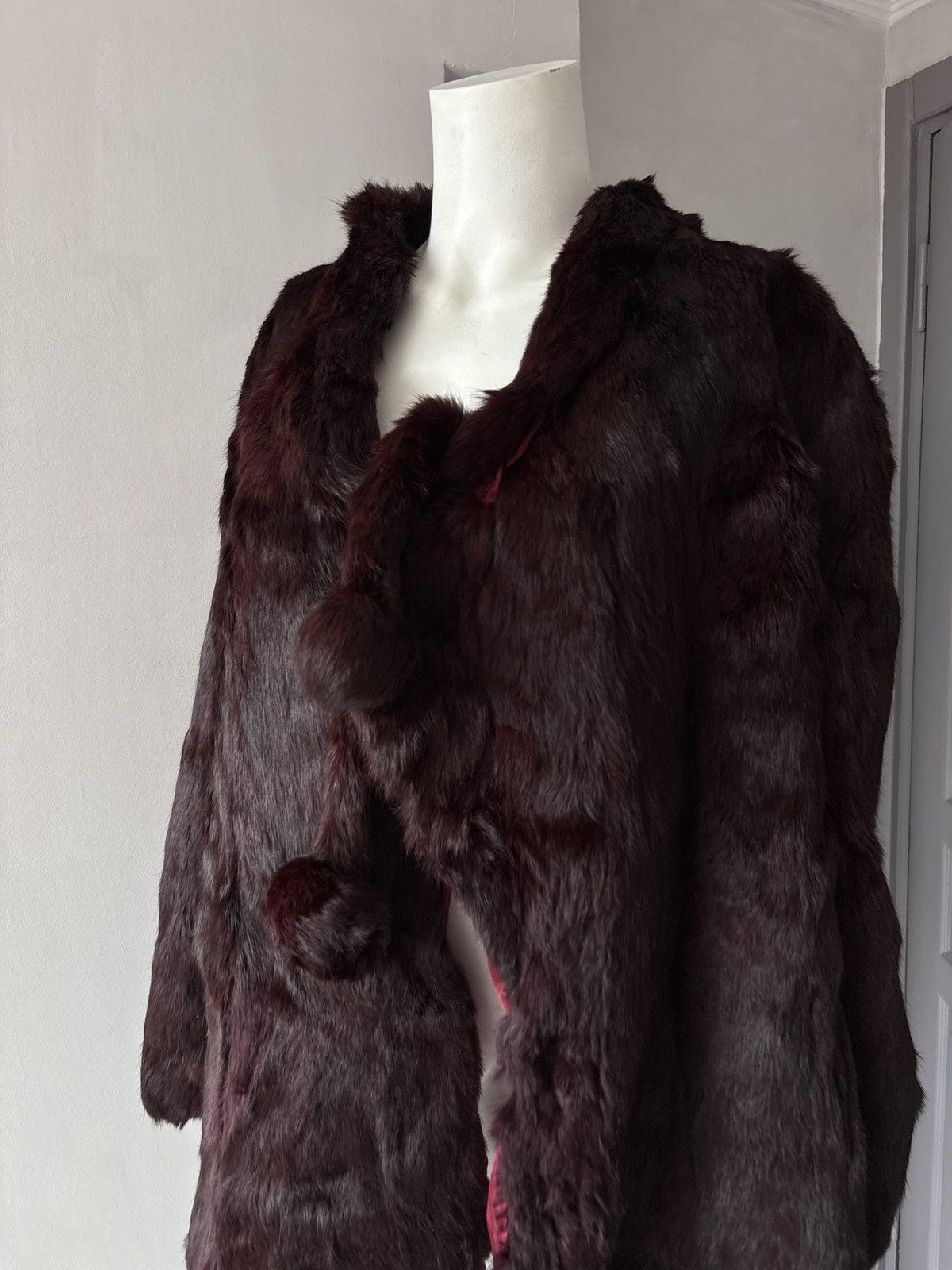 Vintage Betty Barclay fur coat Size L / US 10 / IT 46 - 13 Thumbnail