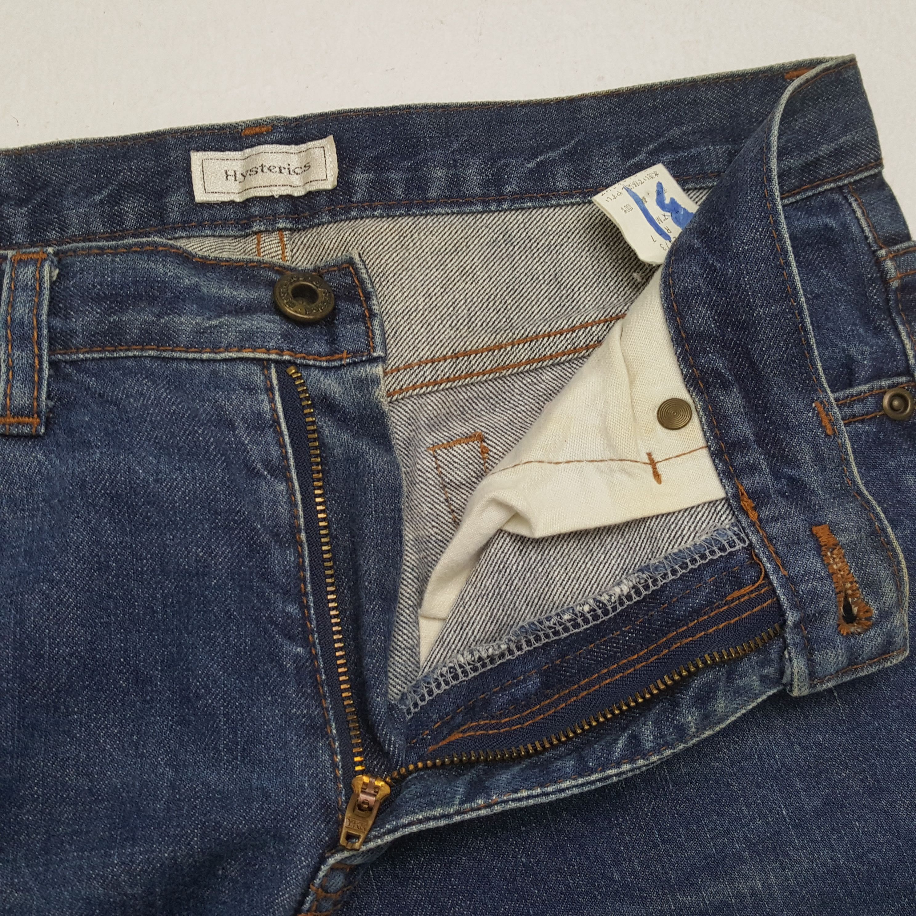 Hysteric Glamour × Japanese Brand × Vintage Vintage HYSTERIC GLAMOUR Japanese Fashion Brand Jeans Size 29" - 12 Thumbnail