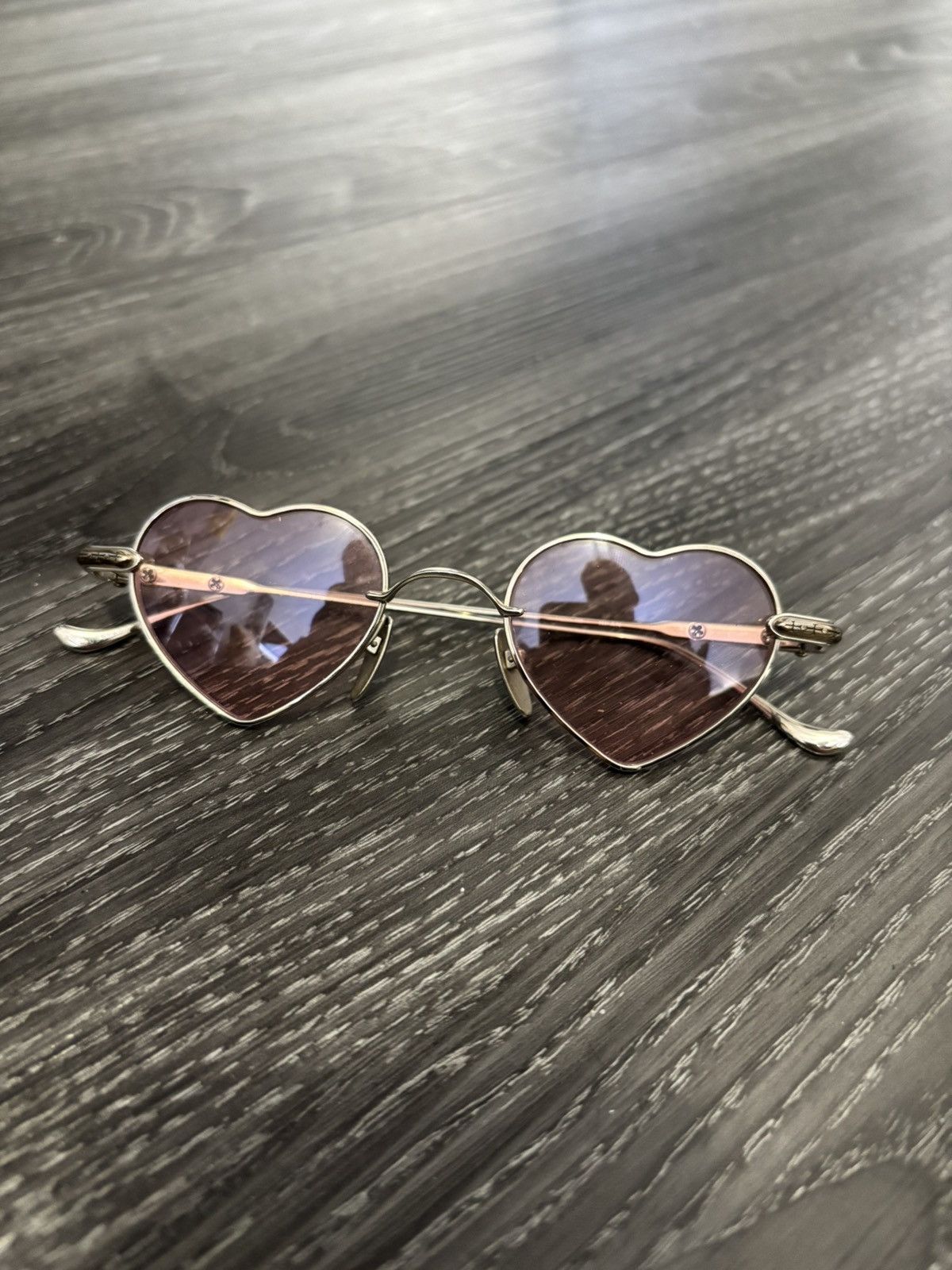 Chrome Hearts Bean Sunglasses Pink & Silver Size ONE SIZE - 2 Thumbnail