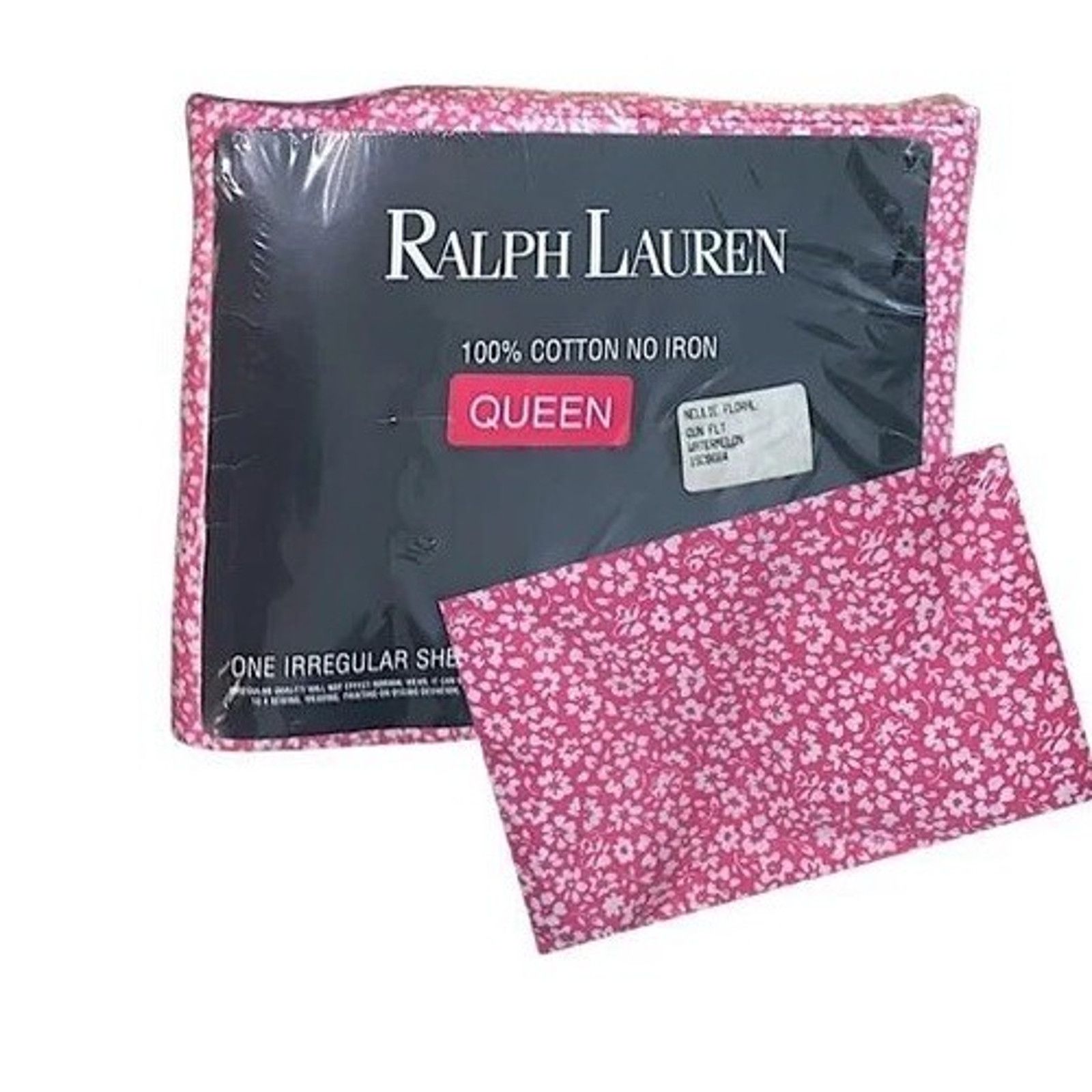 NEW Ralph Lauren Nellie Floral Watermelon Queen Irregular