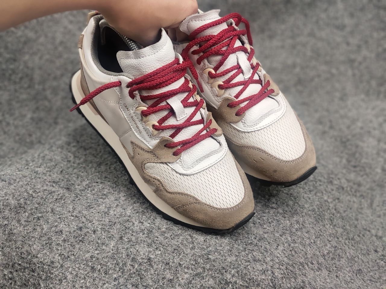 MoMA MOMA Design Crafts Trail Casual Leather Lace Up Sneakers Size US 10 / IT 40 - 19 Thumbnail