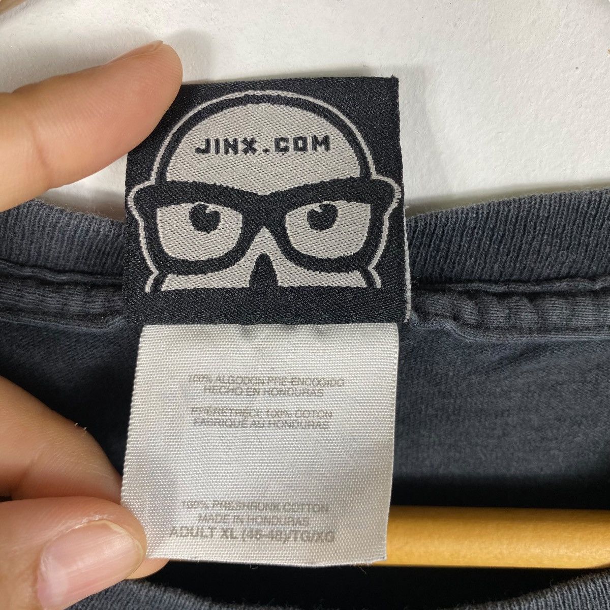 Vintage Vintage JINK Cheat Code Graphic Faded Game Tee Shirt Size US XL / EU 56 / 4 - 6 Thumbnail