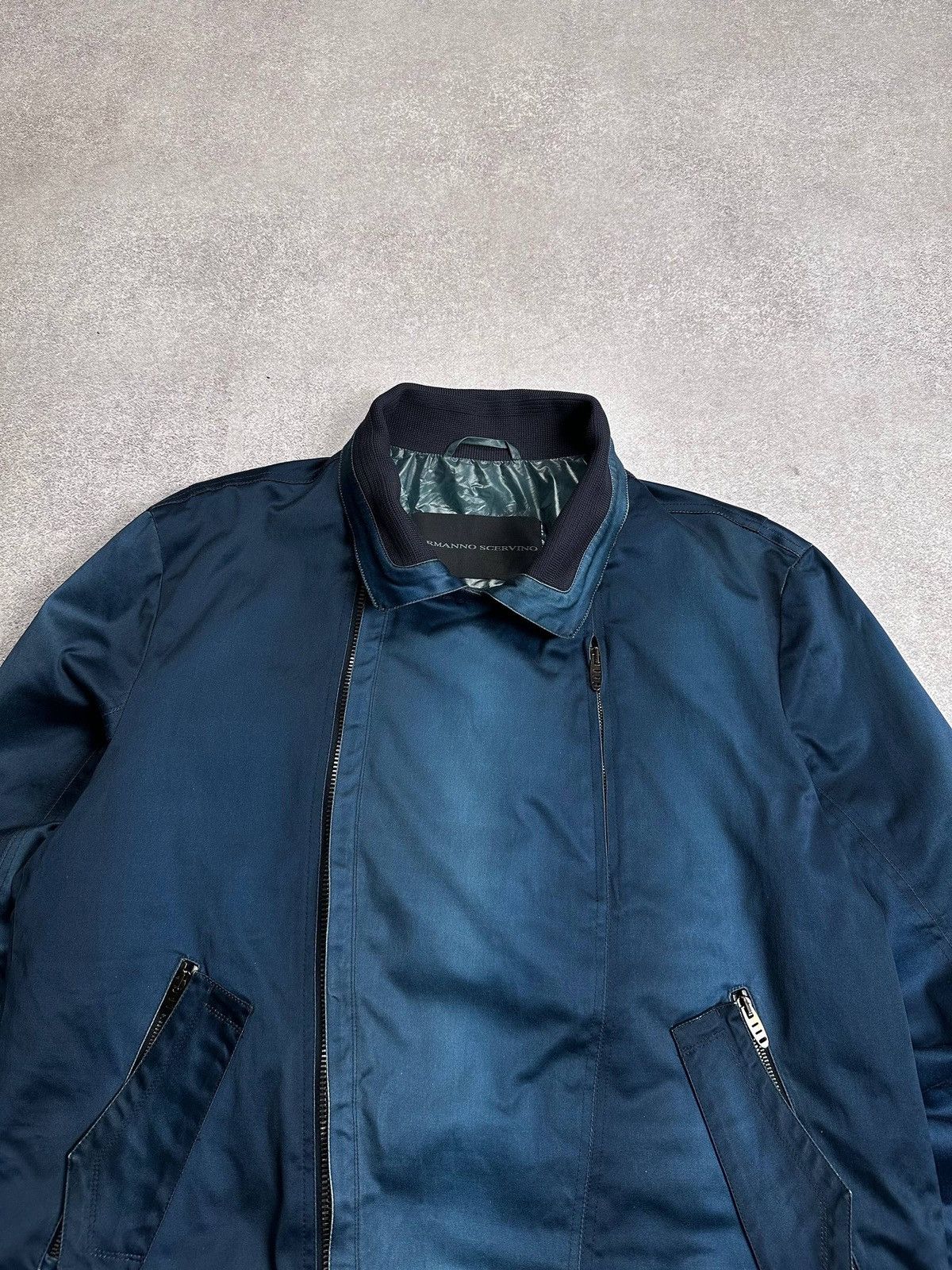 Ermanno Scervino Ermanno Scervino Luxury Blue Gradient Jacket L Size US L / EU 52-54 / 3 - 10 Thumbnail