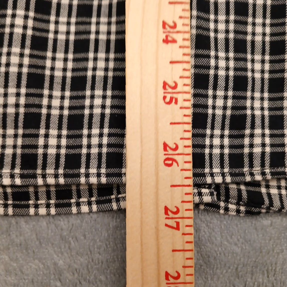 Chaps Chaps Shirt Womens XL Black Plaid Long Sleeve Button Up Pockets Cotton Size XL / US 12-14 / IT 48-50 - 6 Thumbnail