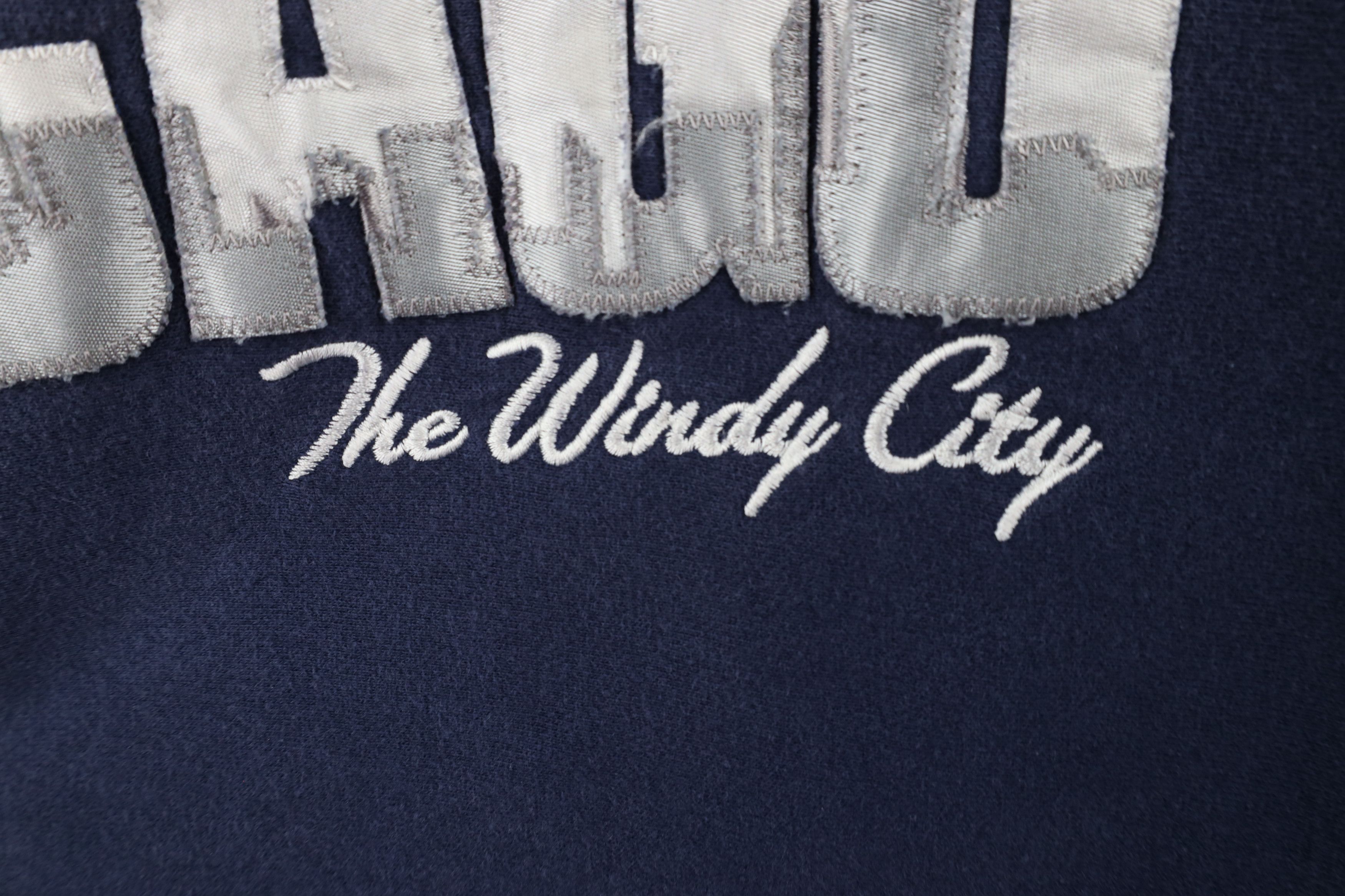 Vintage Vintage Y2K Streetwear The Windy City Heavyweight Hoodie Size US M / EU 48-50 / 2 - 8 Thumbnail