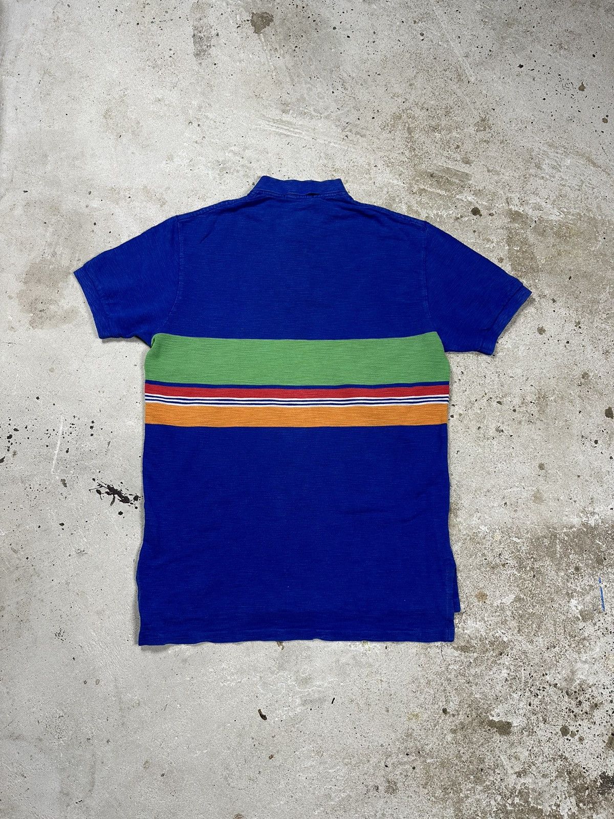 Polo Ralph Lauren Vintage y2k Polo Ralph Lauren Striped Polo Tee T Shirt Size US M / EU 48-50 / 2 - 2 Thumbnail