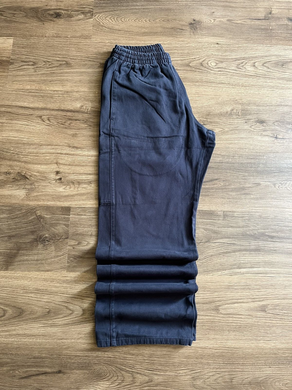 yeezy gap satin cargo pants navy ネイビー　L Yeezy Gap Sateen Cargo Pants Navy (Multiple Sizes) – TRIBUTE.SEA