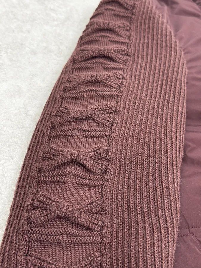 Marithe + Francois Girbaud 2000s Marithé + François Girbaud Bordeaux Wool & Nylon Hybrid Jacket Size US M / EU 48-50 / 2 - 12 Thumbnail