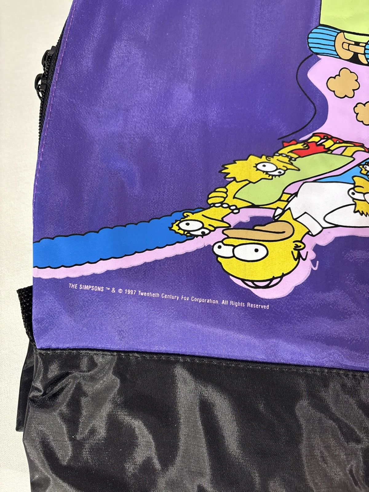 Vintage Vintage 90s Simpsons Bags Itchy & Scratchy Kidz Biz Backpack Size ONE SIZE - 7 Thumbnail