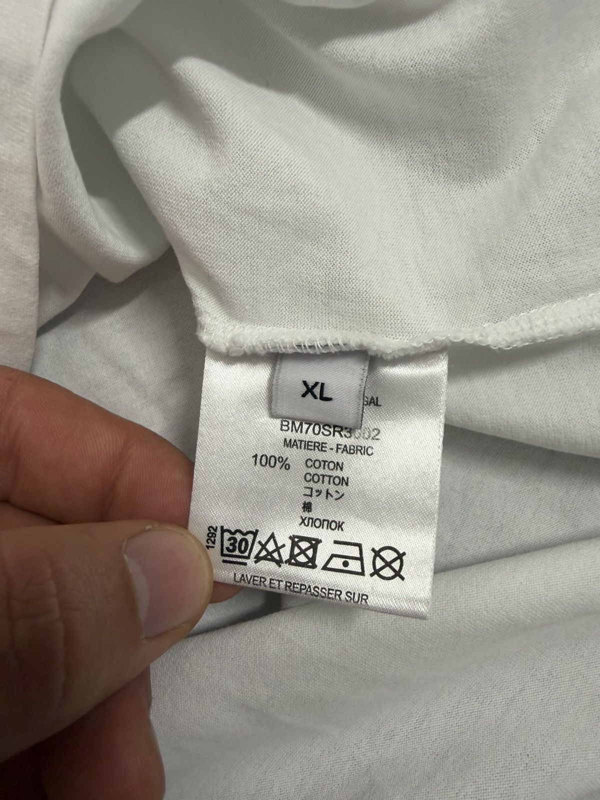 Givenchy Givenchy Rare Back Logo T-Shirt Size US XL / EU 56 / 4 - 7 Thumbnail
