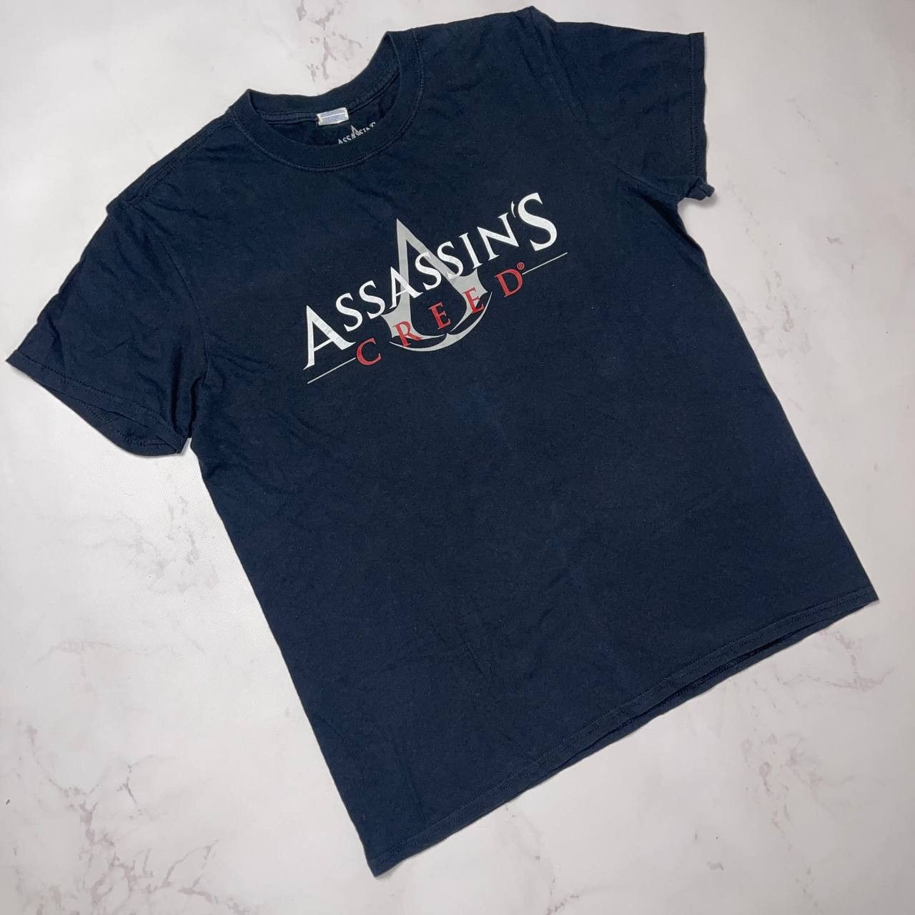 Vintage Assassins Creed T Shirt Logo Black Video Game Graphic SZ L Size US L / EU 52-54 / 3 - 2 Thumbnail