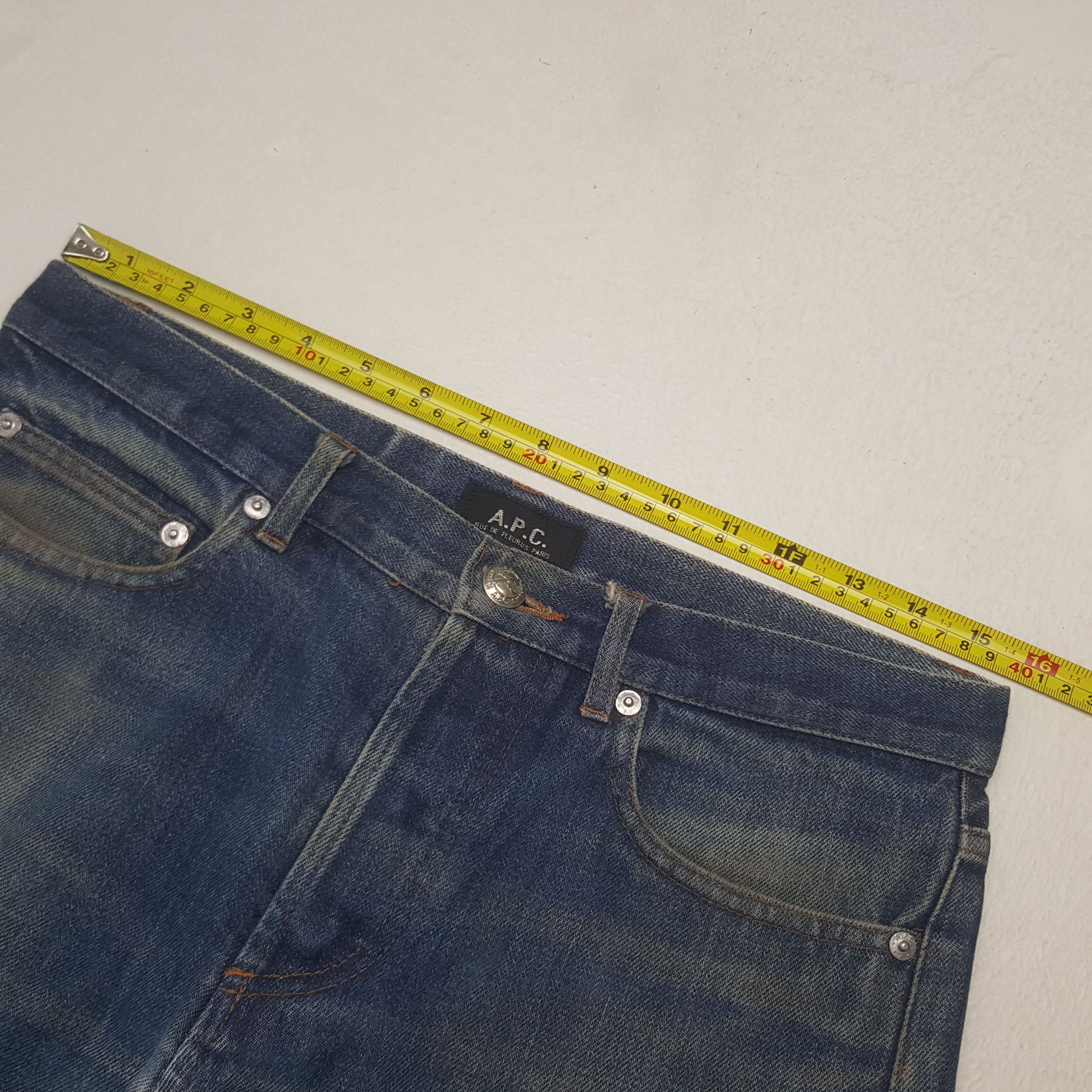 A.P.C. Vintage A.P.C Selvedge Denim Jeans Size US 31 - 7 Thumbnail