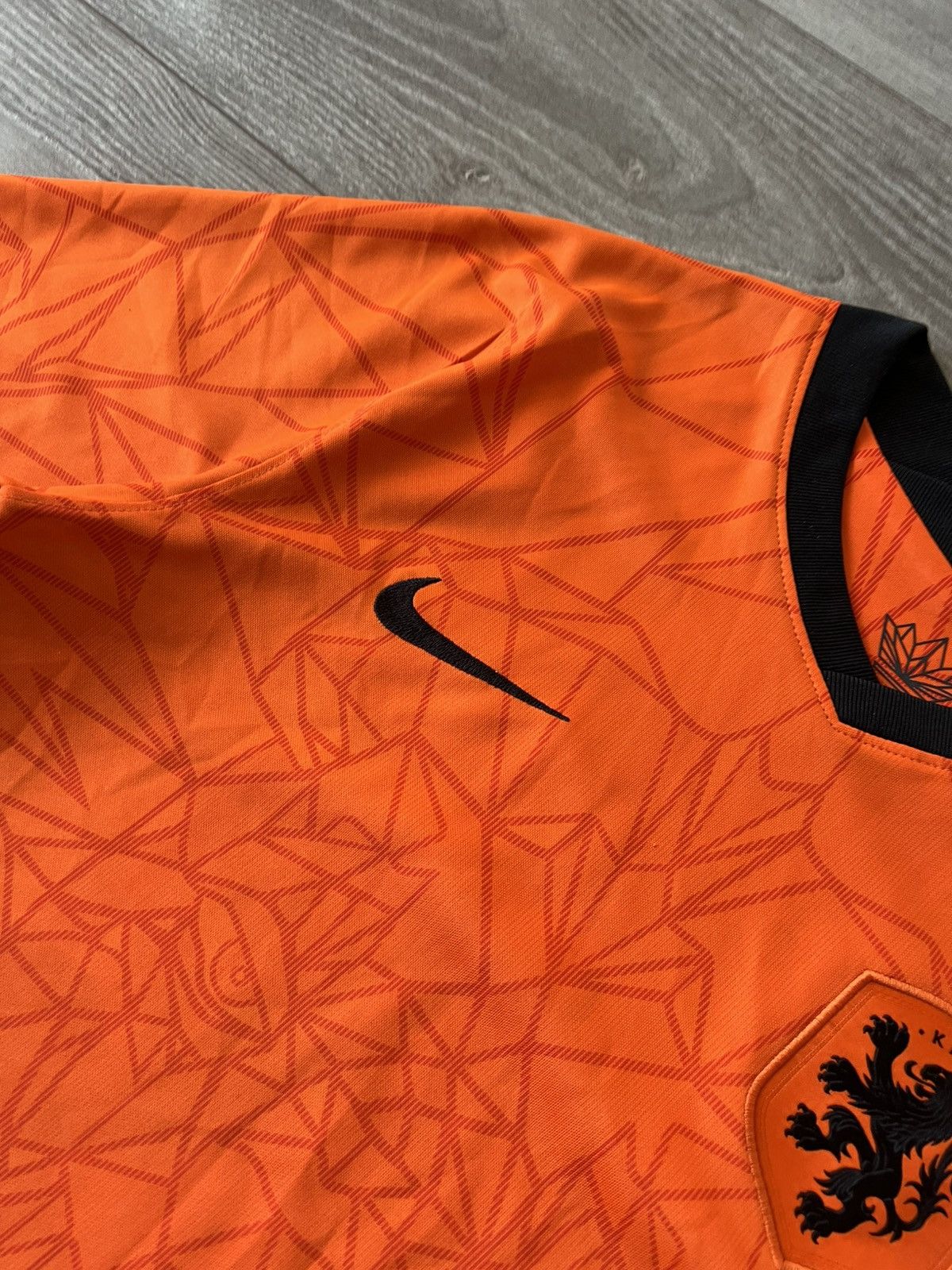 Nike Nike Netherlands KNVB Home Football Lion Jersey T-Shirt Size US S / EU 44-46 / 1 - 17 Thumbnail
