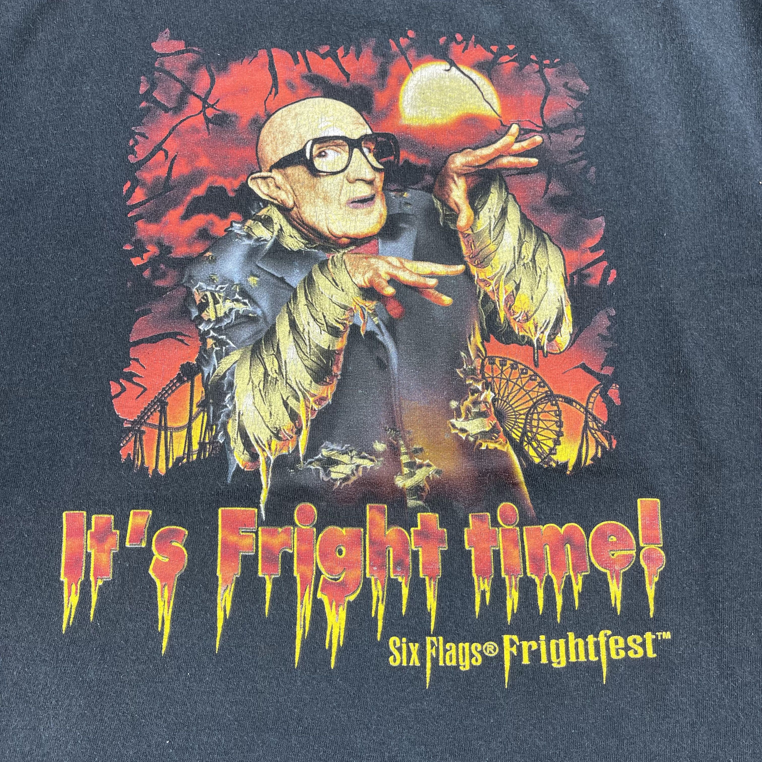 Vintage Mr Six Six Flags Frightfest T-shirt