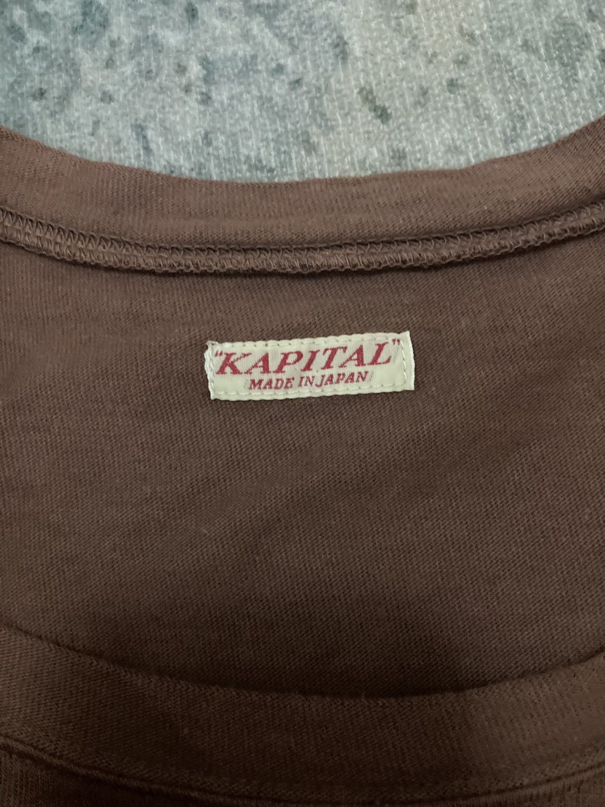 Kapital × Kapital Kountry Kapital kountry Wind Pen Pocket T shirt Size US L / EU 52-54 / 3 - 4 Thumbnail