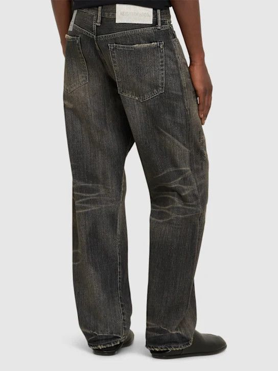 Yohji Yamamoto o1lsvrm0525 / Size 4 / Neighborhood Faded Jeans in Black Size US 36 / EU 52 - 4 Thumbnail