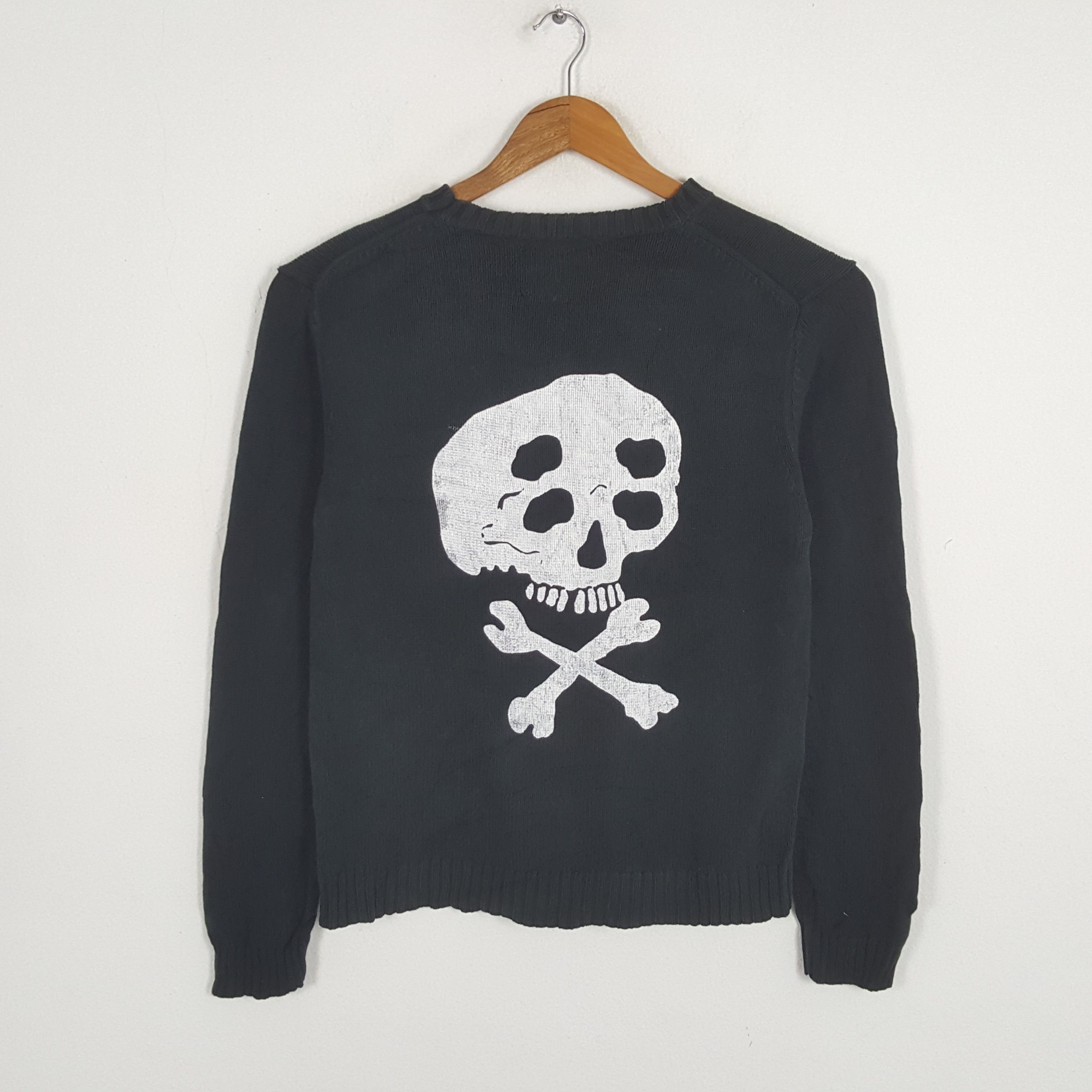 Issey Miyake × Japanese Brand × Vintage Vintage INED HOMME by Issey Miyake SKULLS Custom Knitwear Size US M / EU 48-50 / 2 - 1 Thumbnail