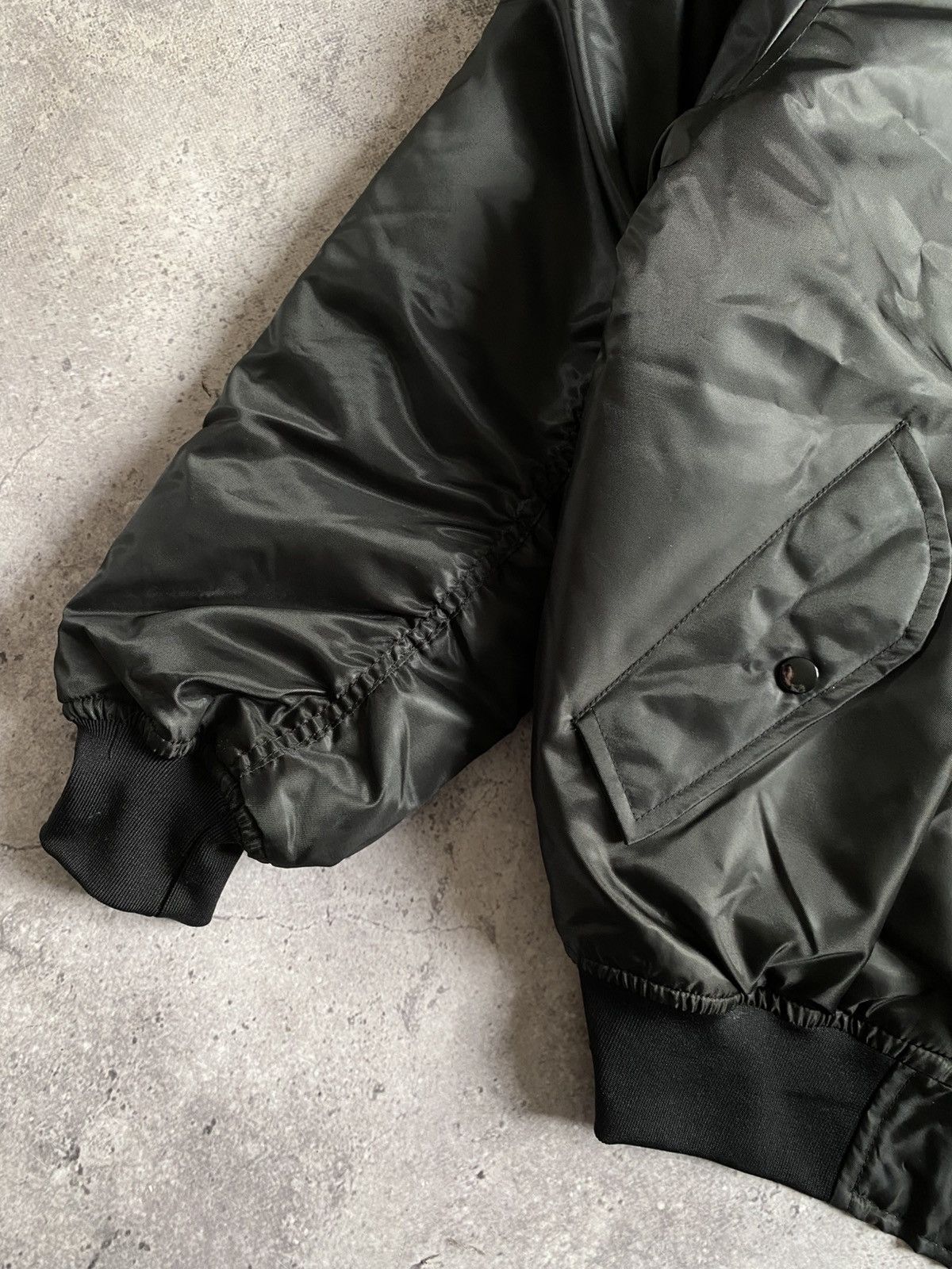 Vintage Vintage MA-1 Jacket Flyer’s US Airforce Size XL Nylon Bomber Size US XL / EU 56 / 4 - 4 Thumbnail