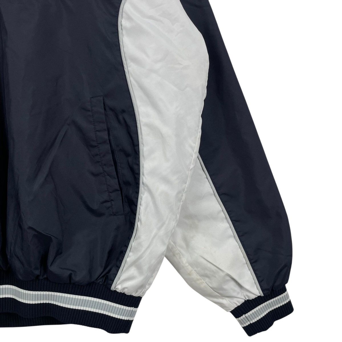 Asics Vintage Japan Baseball Team Half Zip Nylon Jacket Size US XL / EU 56 / 4 - 5 Thumbnail