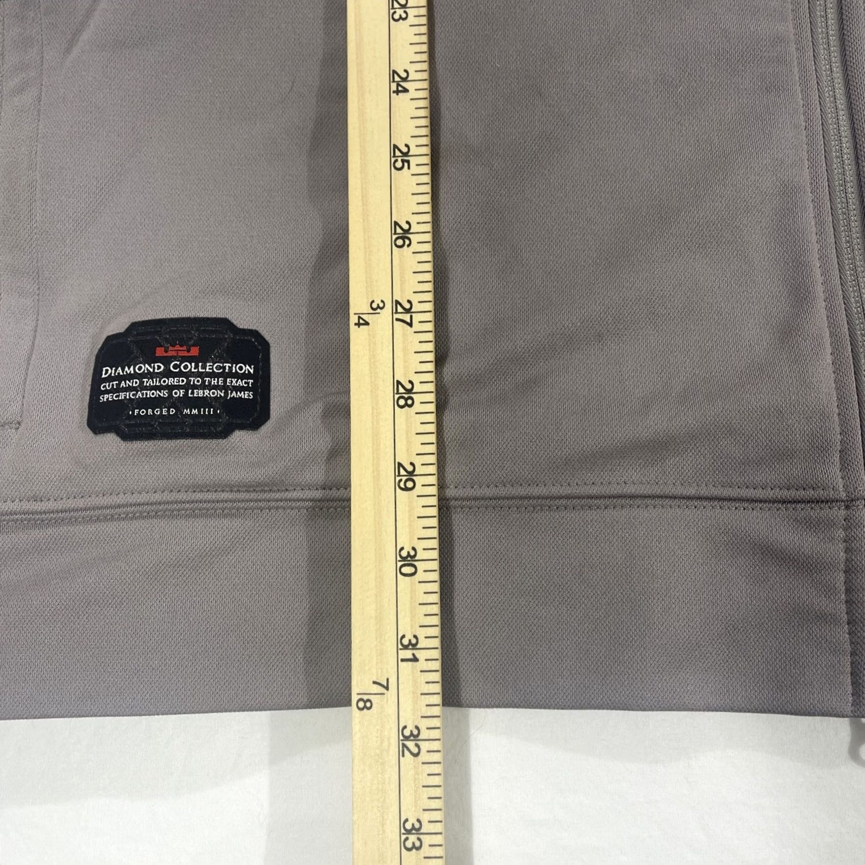 Nike Nike LeBron James Diamond Collection Track Jacket Full Zip 3XL Gray Mens Size US XXL / EU 58 / 5 - 4 Thumbnail
