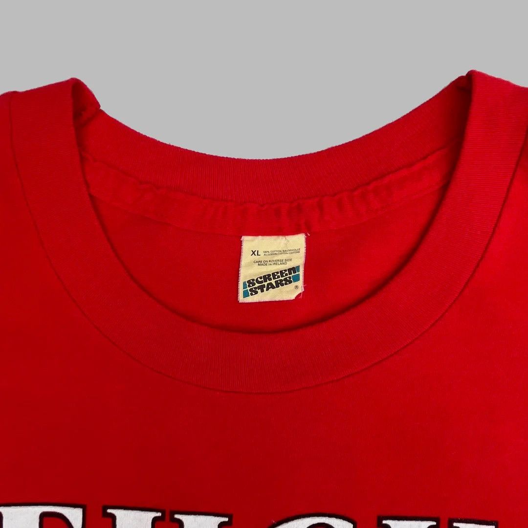 Band Tees × Vintage Fishbone 1991 90s Vintage F*ck Racism Band Tour T-Shirt Size US XL / EU 56 / 4 - 4 Thumbnail