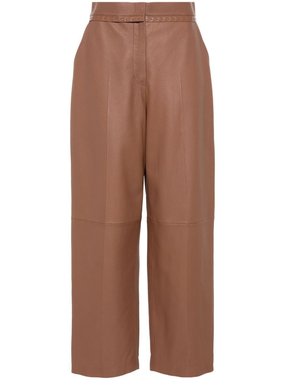 Fendi PANTALONI IN PELLE Size 28" / US 6 / IT 42 - 1 Thumbnail