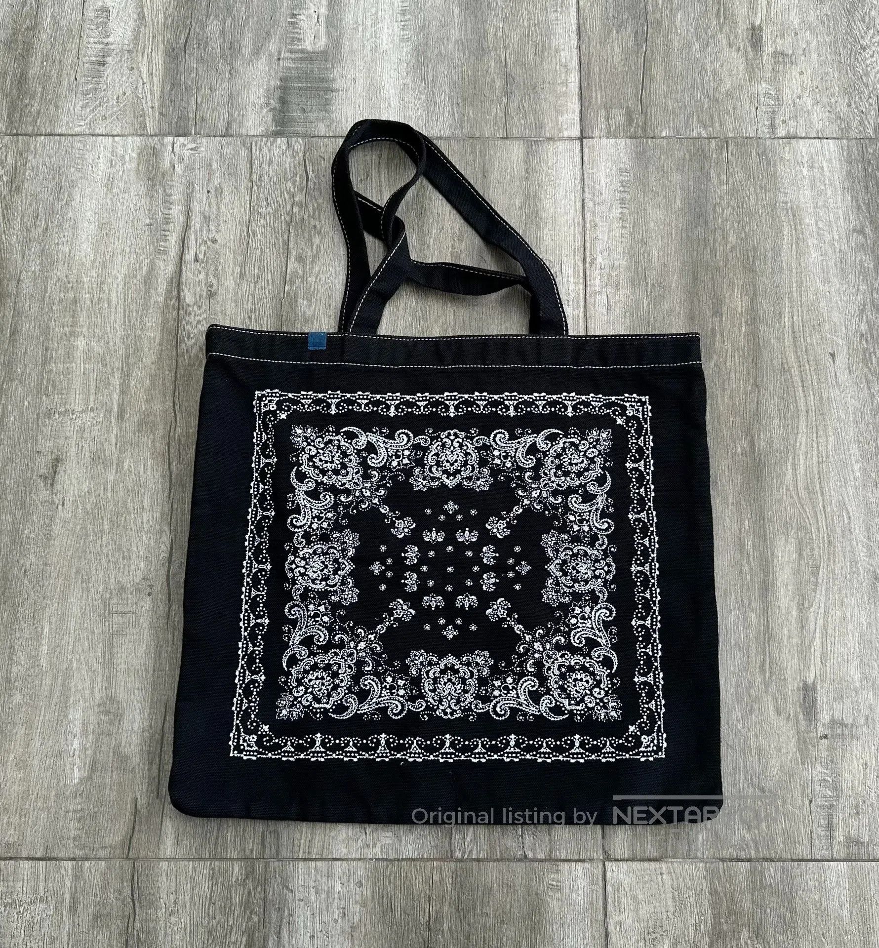 Visvim visvim canvas tote bag with bandana print. Size ONE SIZE - 1 Thumbnail