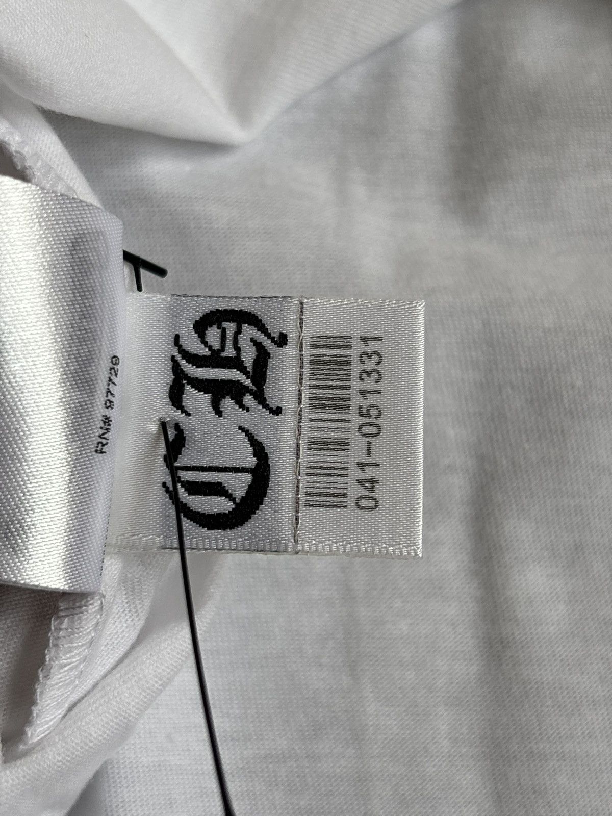 Chrome Hearts Chrome Hearts White Miami Horseshoe Tee Size US XL / EU 56 / 4 - 7 Thumbnail