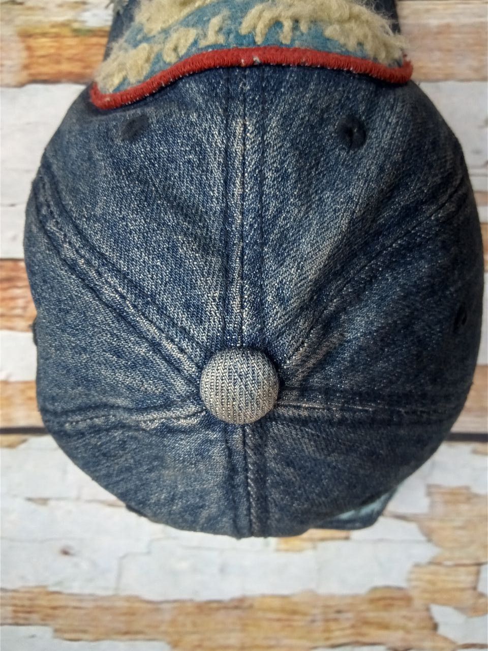 Japanese Brand Vintage Y2K JCap & Co 45 To North Denim Distressed Cap Size ONE SIZE - 6 Thumbnail
