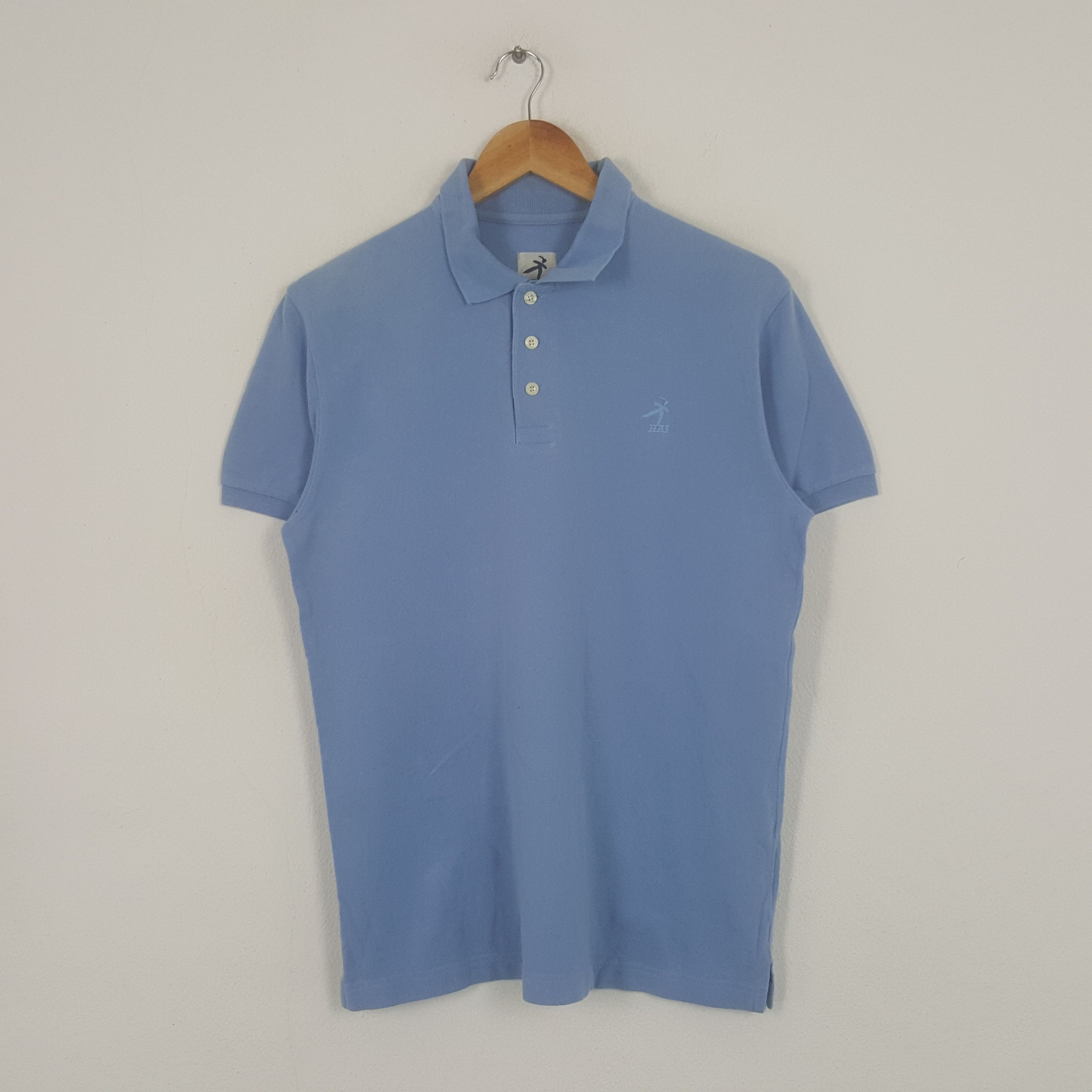 Hai Sporting Gear × Issey Miyake × Vintage Vintage Hai Sporting Gear by Issey Miyake Designer Polos Size US M / EU 48-50 / 2 - 1 Thumbnail