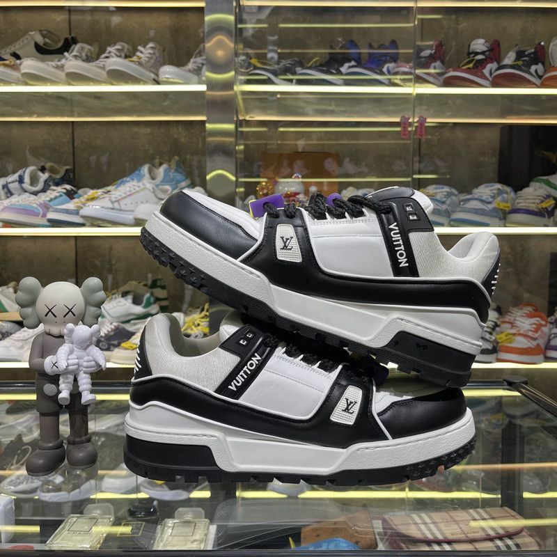 Louis Vuitton Louis Vuitton Trainer Maxi Low-top Sneakers for All -2508 Size US 11 / EU 44 - 8 Thumbnail