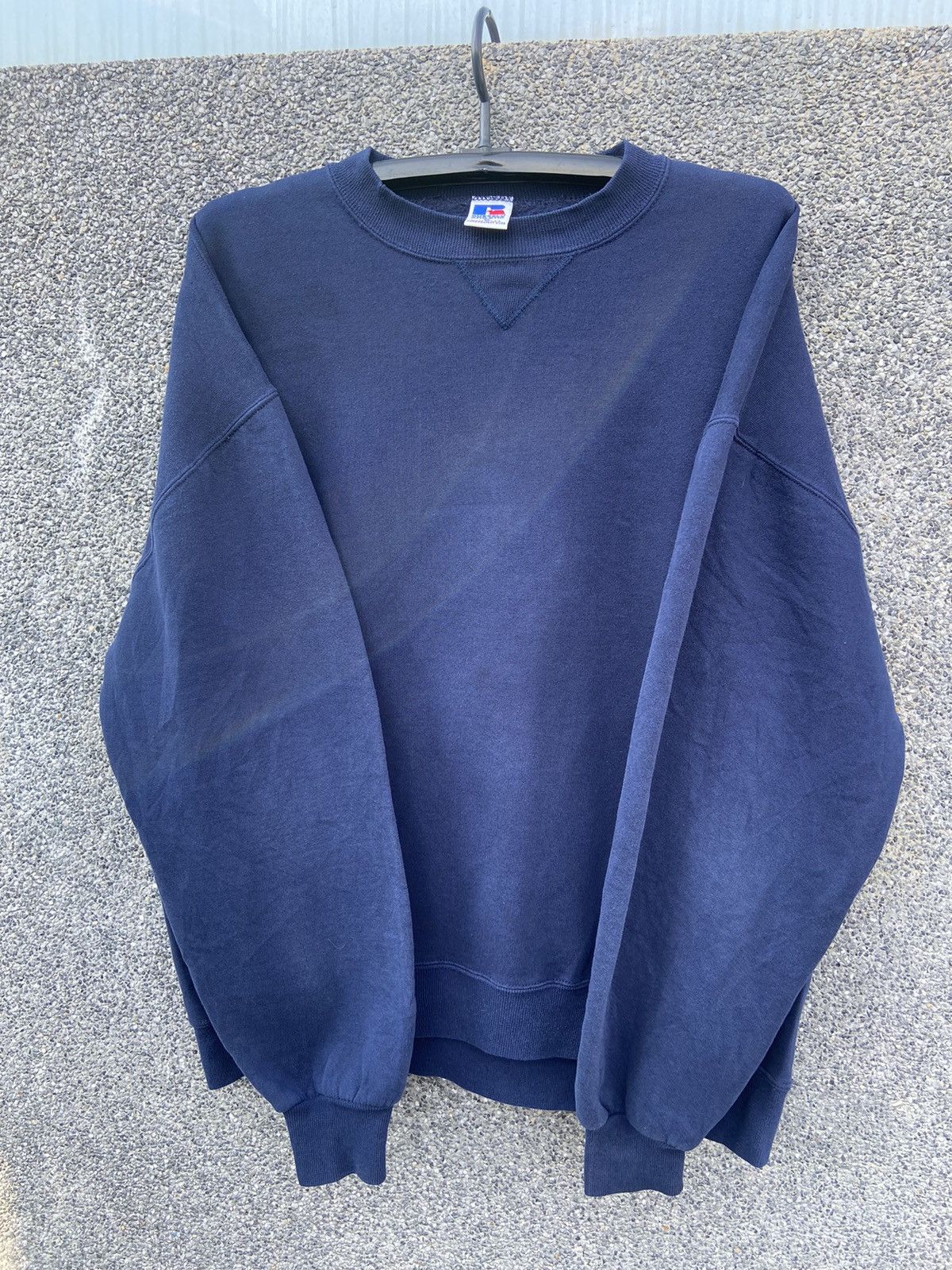 Russell Athletic Vintage NAVY Blue Russell sweatshirt Size US M / EU 48-50 / 2 - 1 Thumbnail