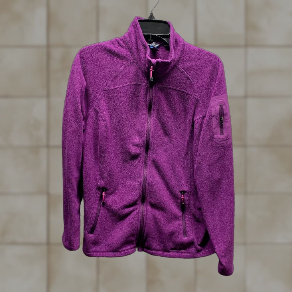 Eddie Bauer VINTAGE Eddie Bauer Sweatshirt Womens Large Purple 1/4 Zip Fleece Pullover Mock Neck Casual 90s Outdoors Womens Size L / US 10 / IT 46 - 1 Thumbnail