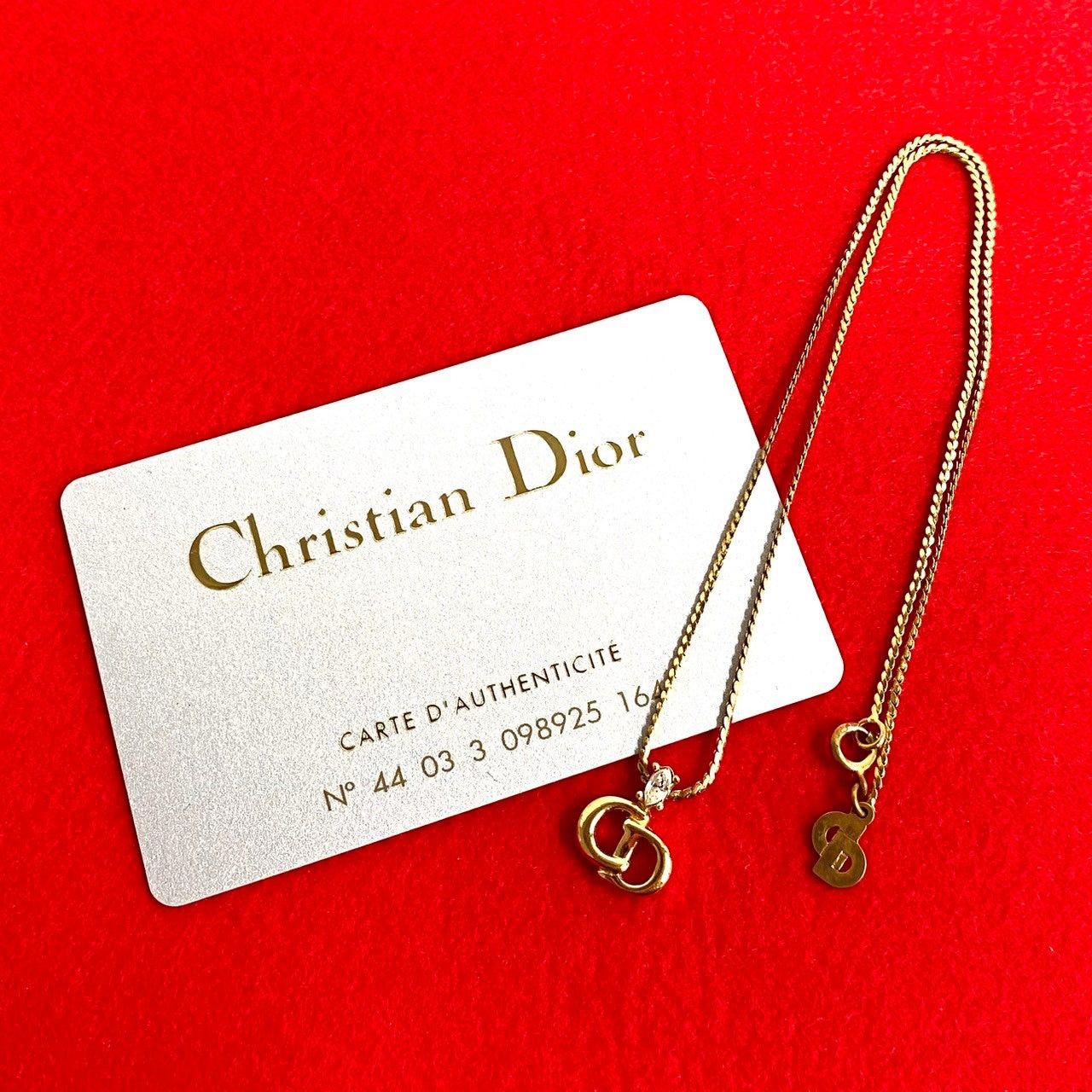 Dior Dior Necklace Gold GP Size ONE SIZE - 1 Thumbnail