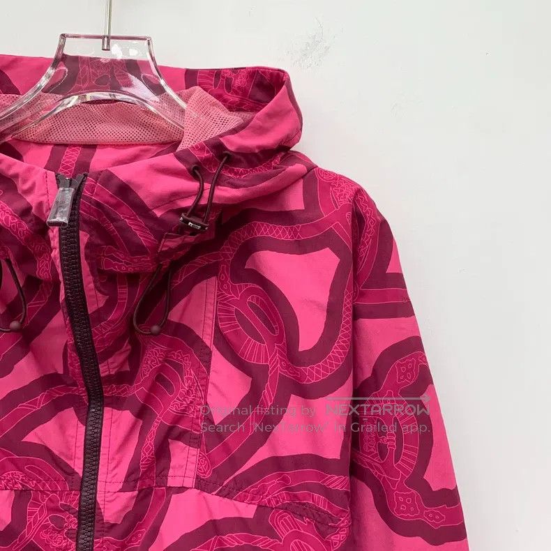 Hermes Hermes Cerise Mule Fantasy Print All-Over Printed Hooded Z Size XXS / US 00 / IT 34 - 3 Thumbnail