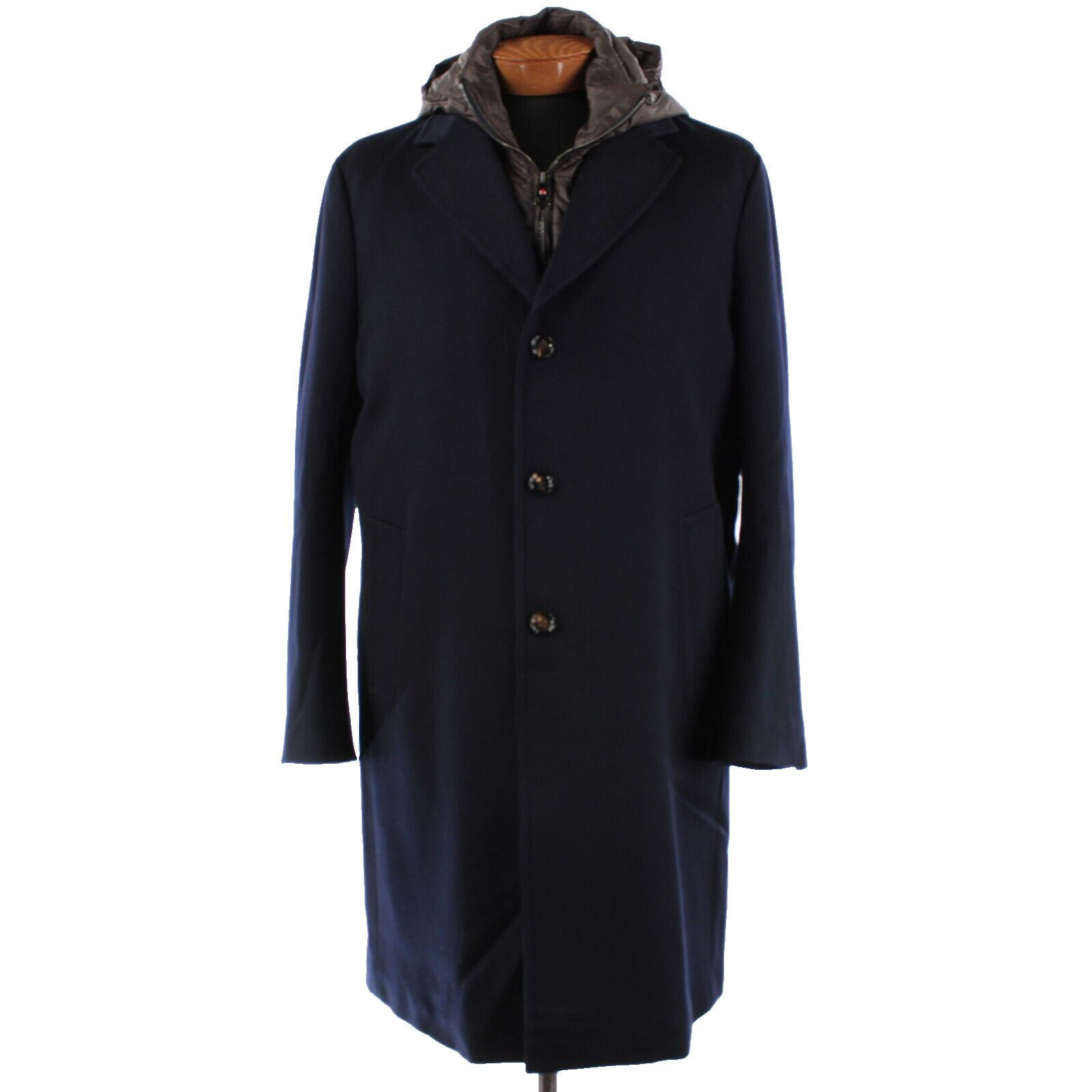 Kiton Kiton Jacket Size L US In Blue Wool Size US L / EU 52-54 / 3 - 1 Thumbnail
