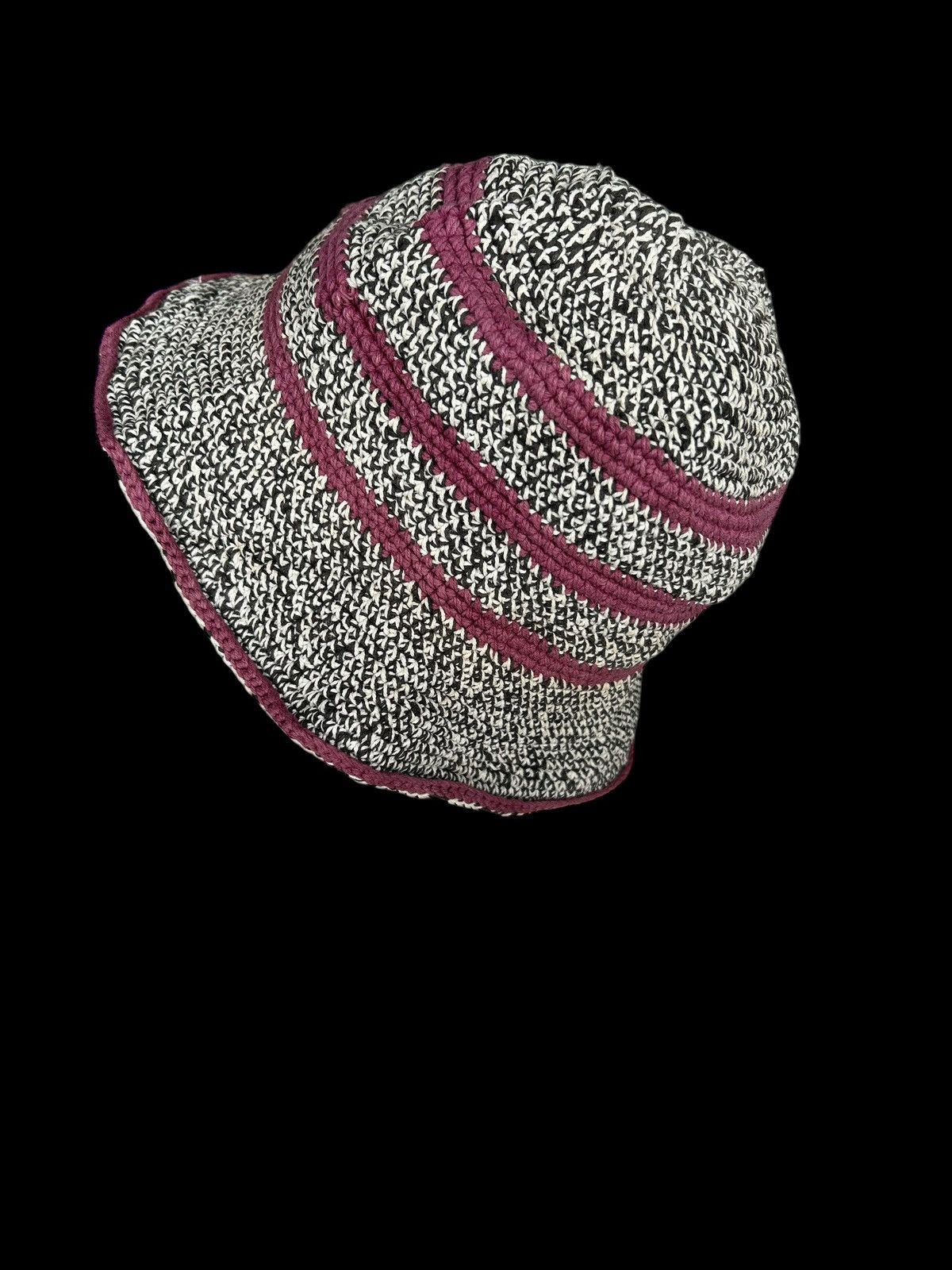 Japanese Brand × Kapital × Vintage Crochet Knitted Handmade Bucket Hats Size ONE SIZE - 3 Thumbnail